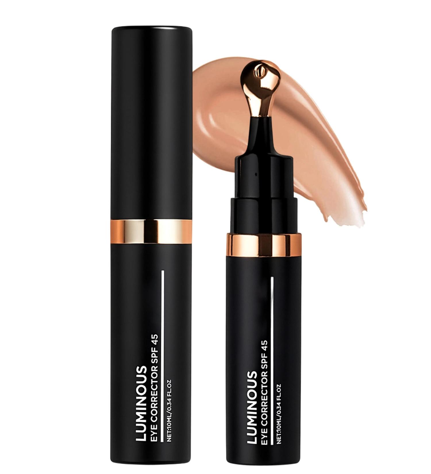  Erinde Erinde Eye Concealer brightening eye cream with anti-aging effect conceals redness dark circles and pigmentation spots high coverage tinted eye cream for skin - Buy Online on GoSupps.com