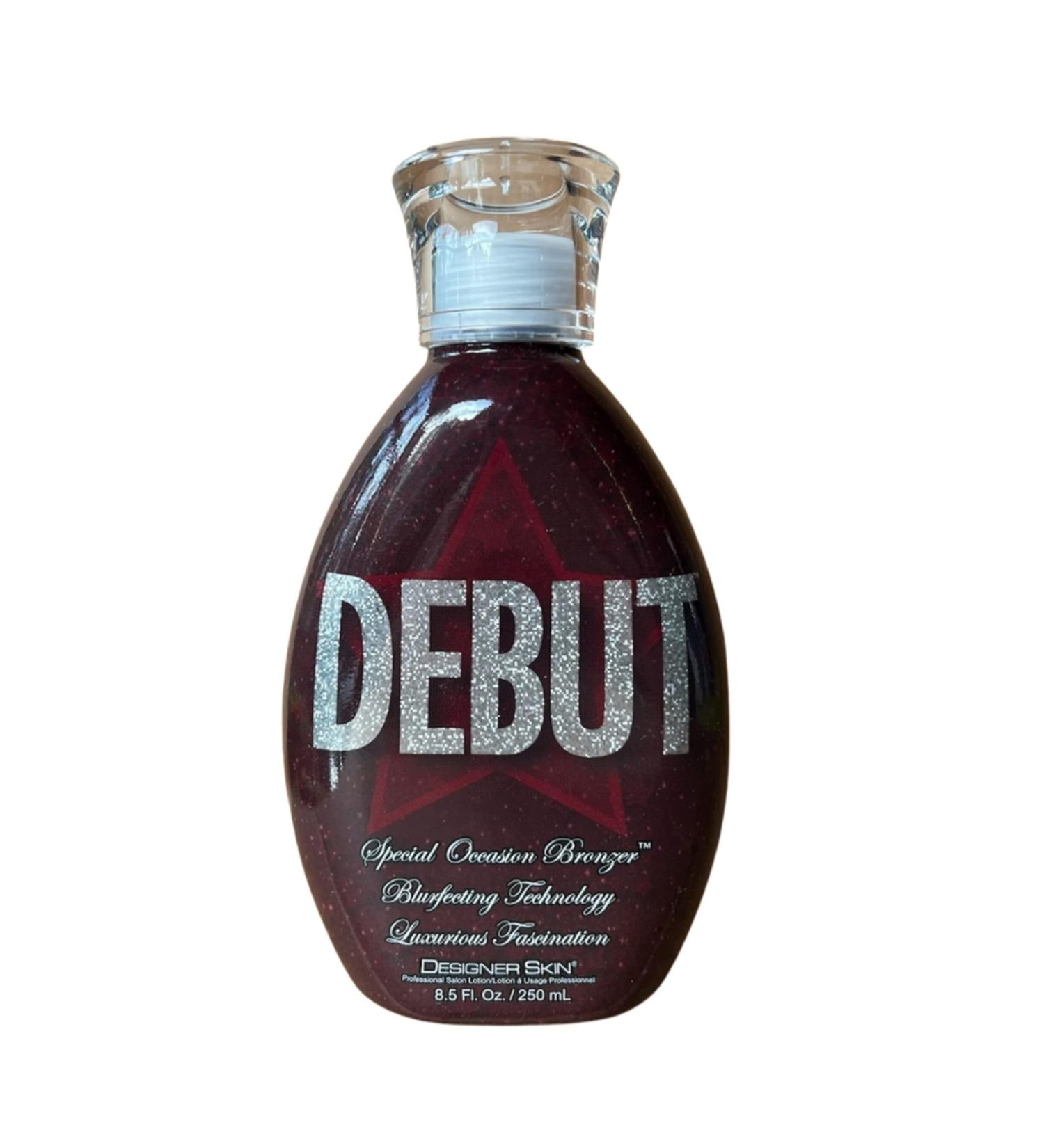 Designer Skin Debut Special Occasion Bronzer Tanning Lotion 8.5 oz