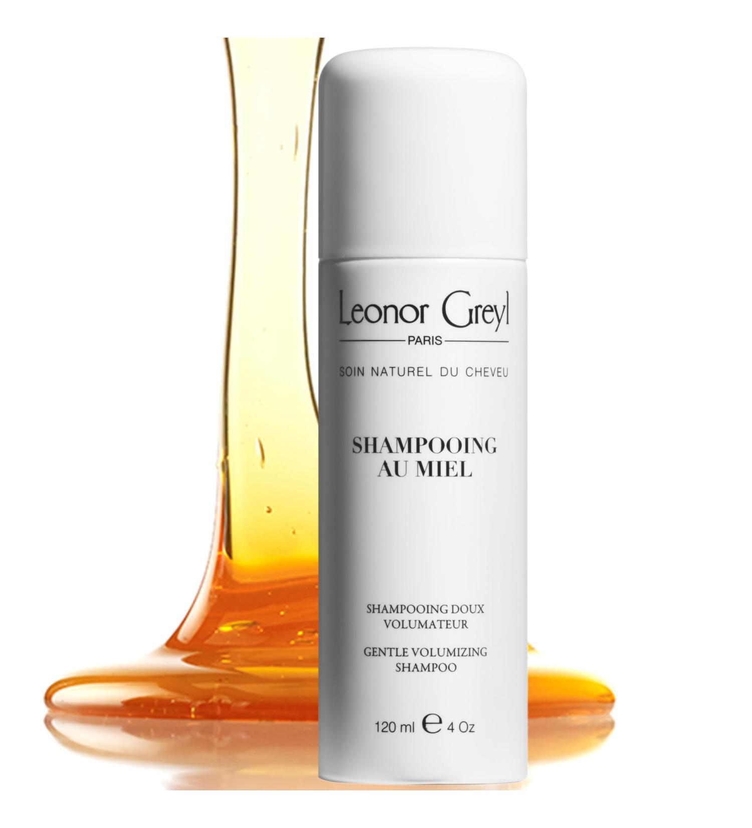 Gentle Volumizing Honey Shampoo by Leonor Greyl - 97% Natural Ingredients Lavender Honey & French Rose for Volume & Shine - 4 fl Oz Made in France - Buy Online on GoSupps.com