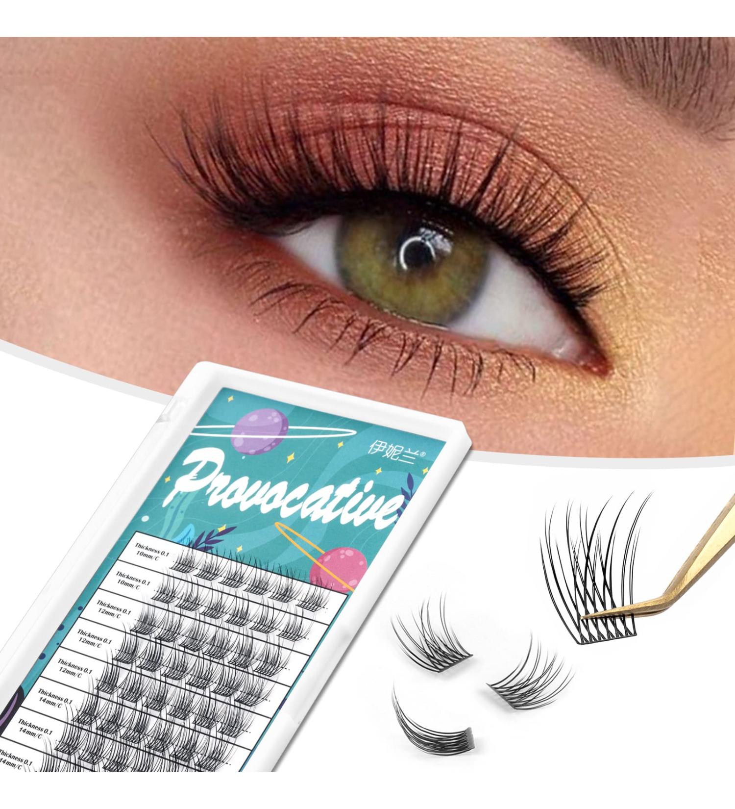 8mm Lash Clusters - C Curl Individual Eyelash Extensions for a Natural Look | Super Soft & Lightweight | International Shipping - Buy Online on GoSupps.com