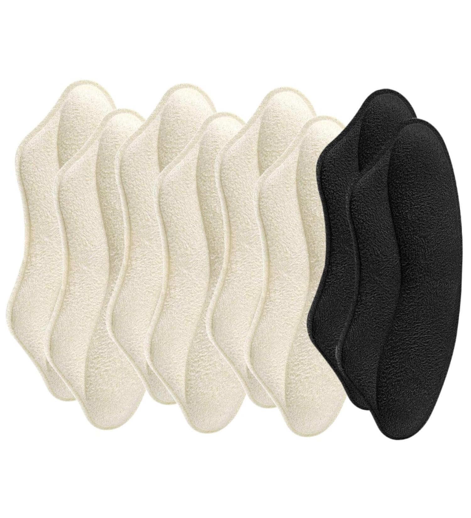 NOLITOY Heel Cushions 4 Pairs Self-Adhesive Portable Heel Liners for Daily Comfort & Support | Outdoor Foot Supplies - Buy Online on GoSupps.com