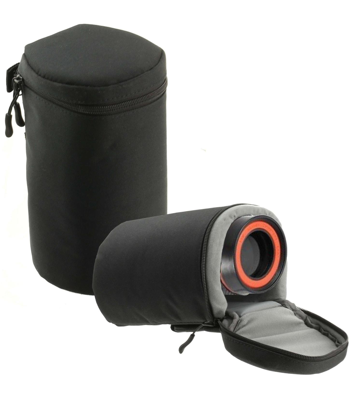 Navitech Black Waterproof Camera Lens Case Bag - Fits Sony E16-55mm F2.8 G Lens - International Shipping Available - Buy Online on GoSupps.com