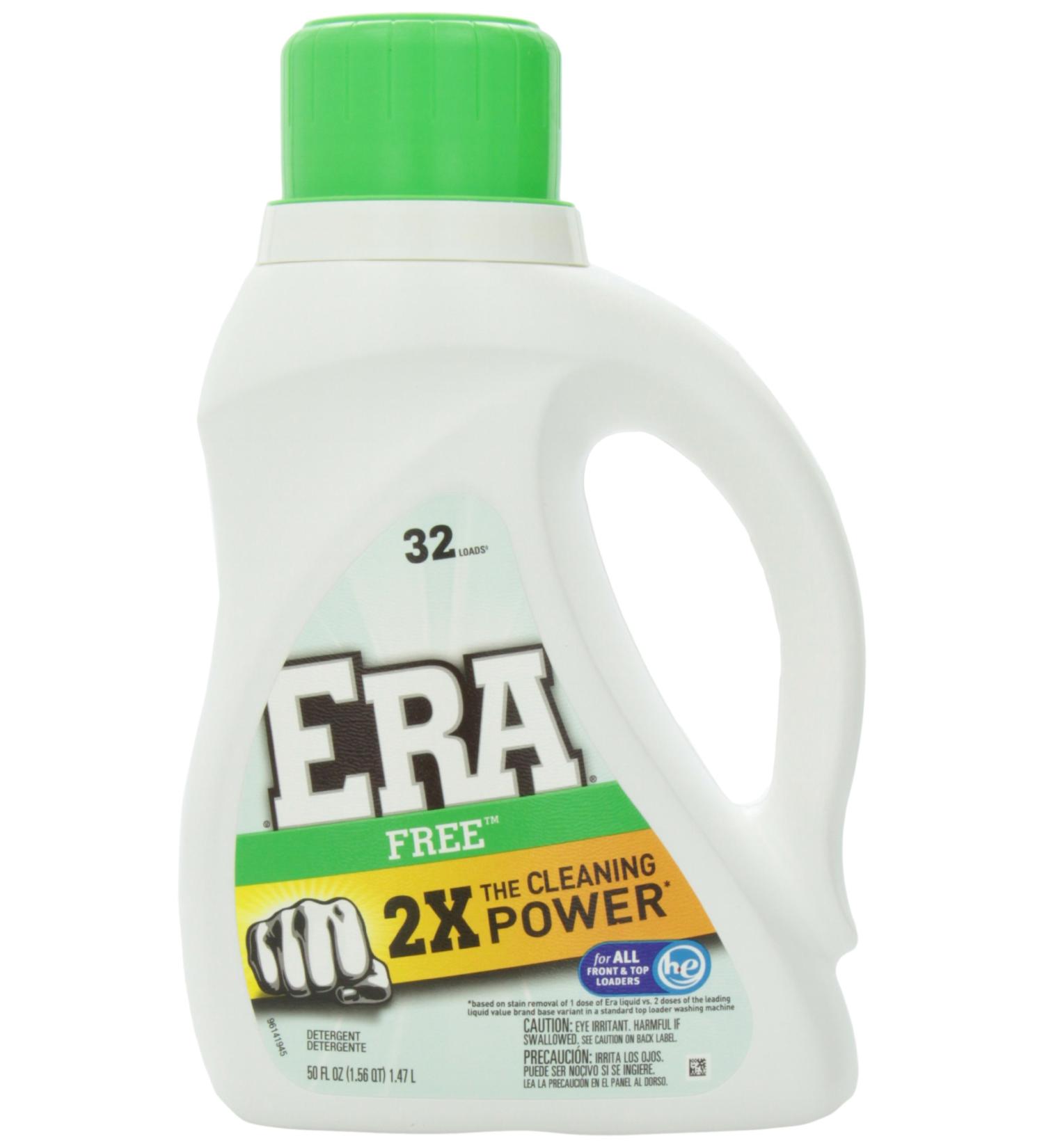 Buy Era 2x Ultra Free Liquid Detergent - 32 Loads 50 Fl Oz - Eco-Friendly & Effective International Shipping - Buy Online on GoSupps.com