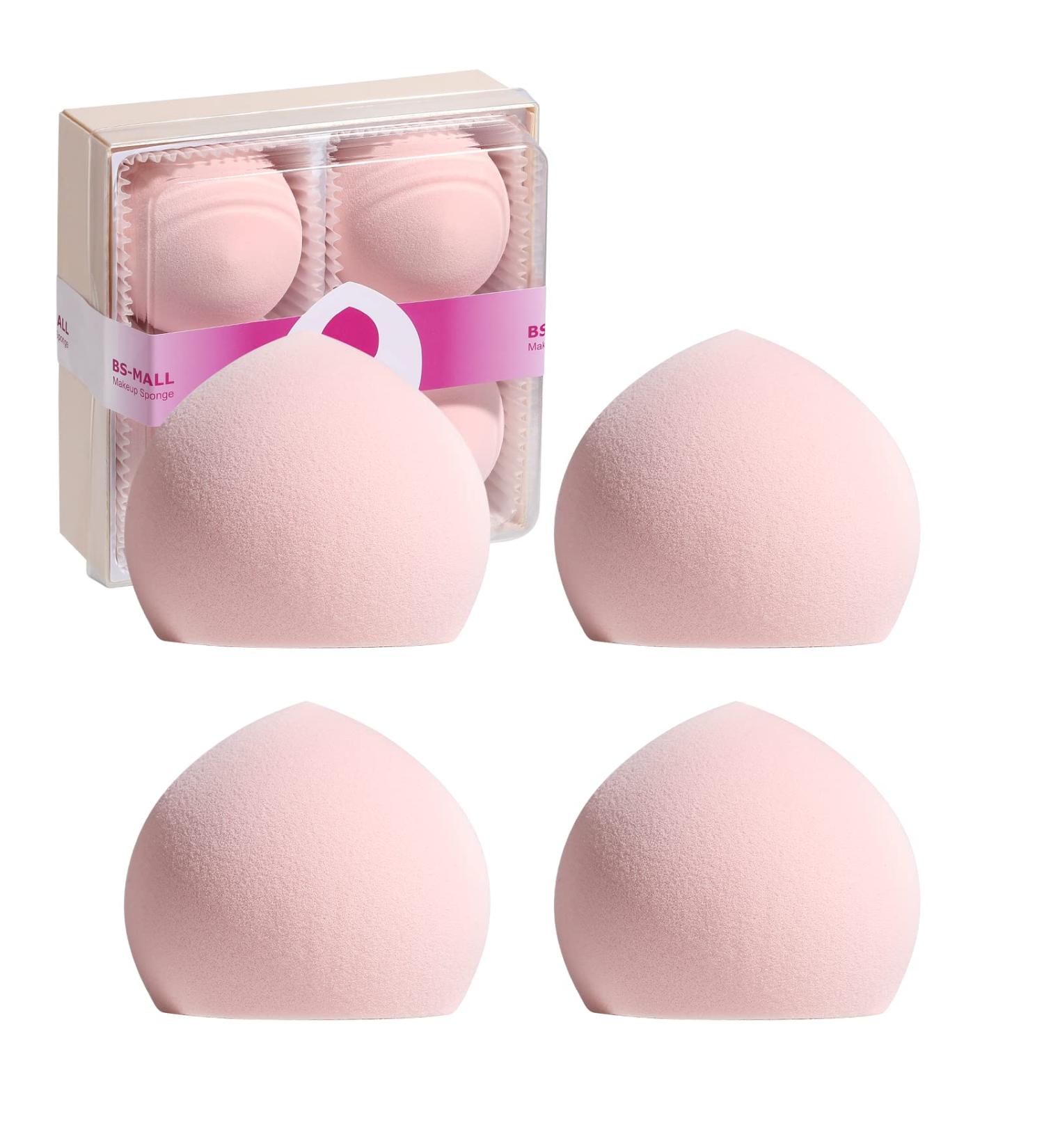 BS-MALL Cloud Makeup Sponge Set - Pack of 4, Latex-Free Blender for Flawless Liquid and Cream Foundation Application - Buy Online on GoSupps.com