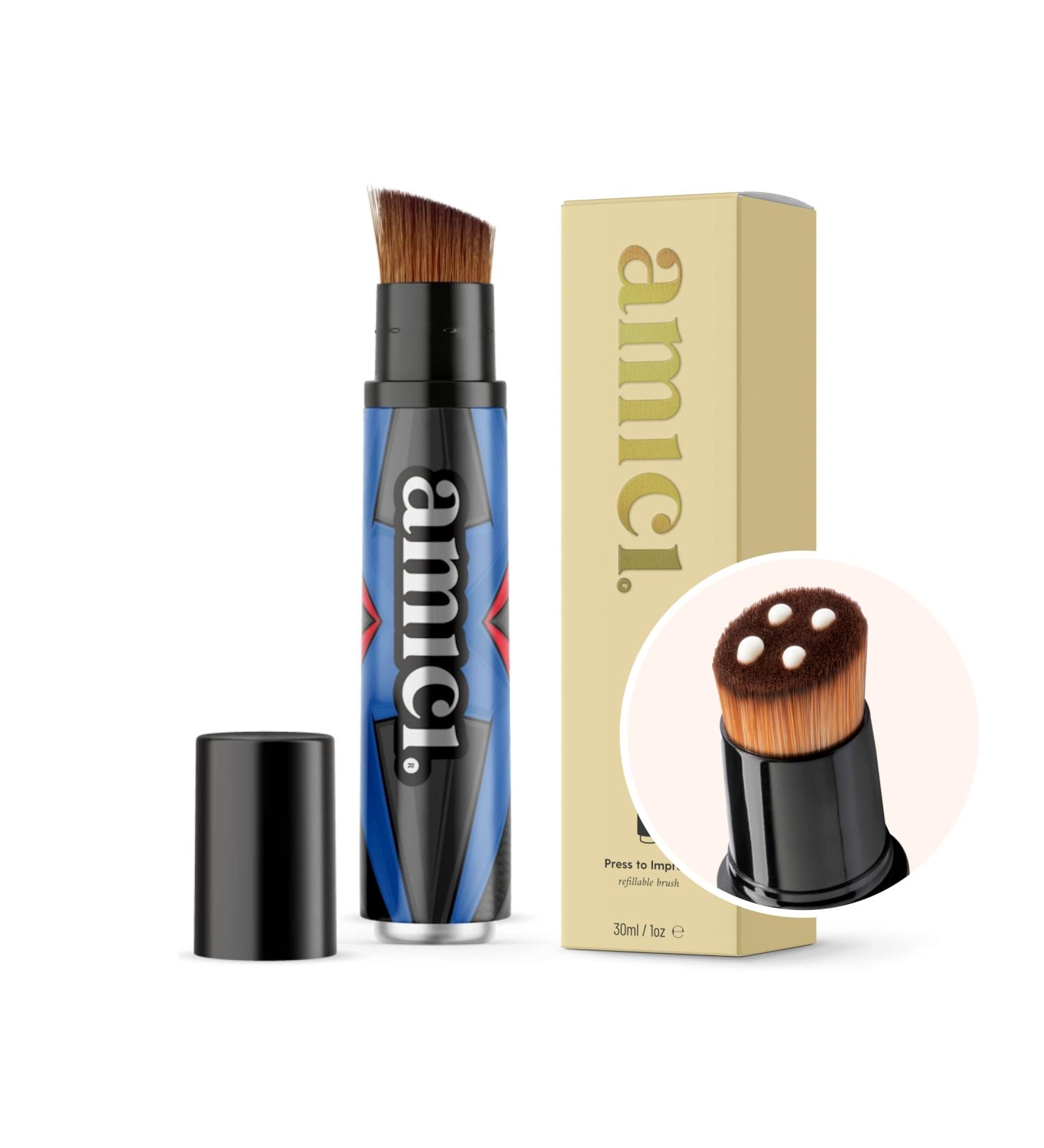 Amici Sun Protection Brush | Complete Sun Protection for Babies Children & Adults | Brush & Makeup Applicator in One - Buy Online on GoSupps.com
