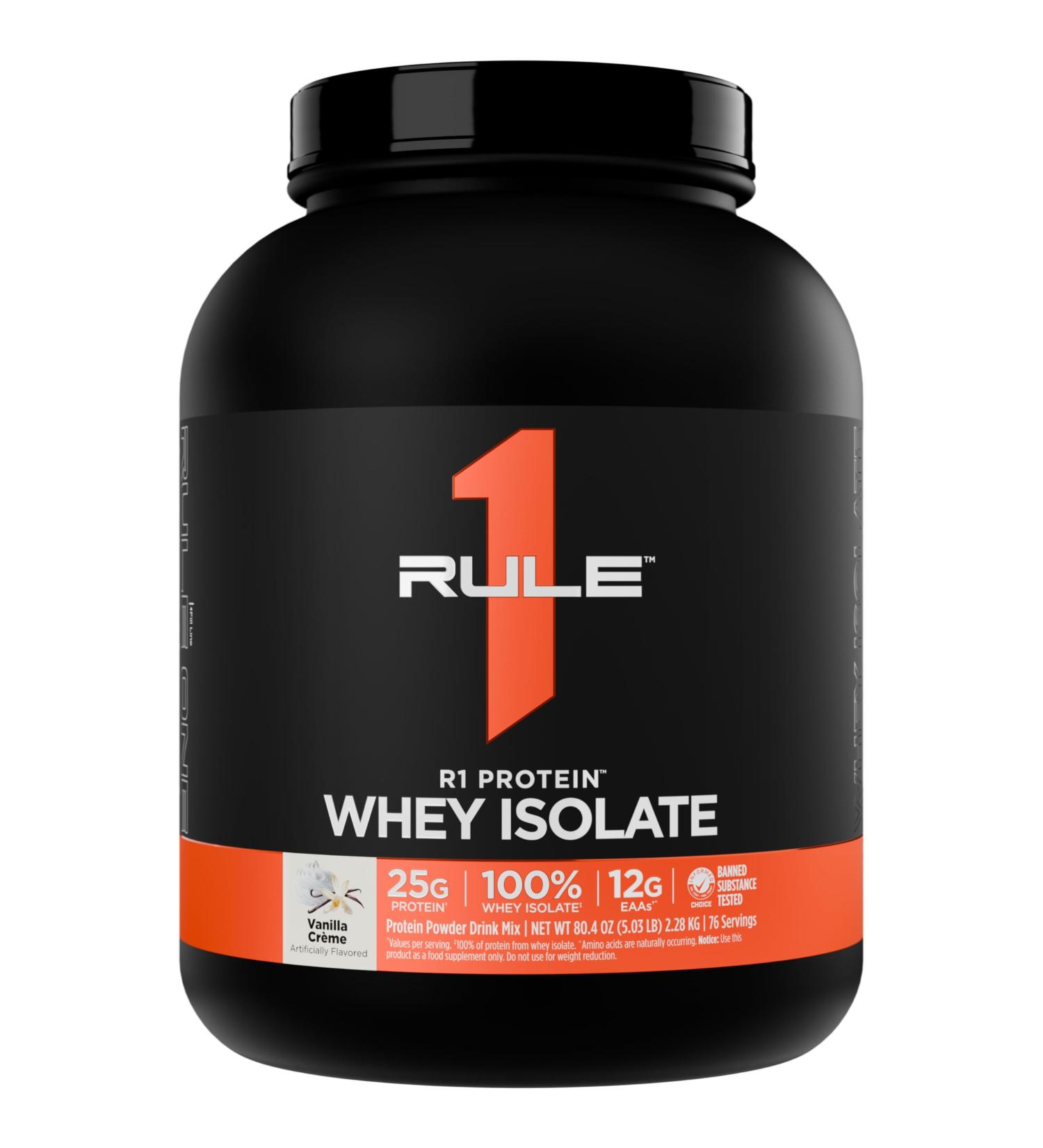 Rule One R1 Protein Vanilla Creme - 2280g - Buy Online on GoSupps.com