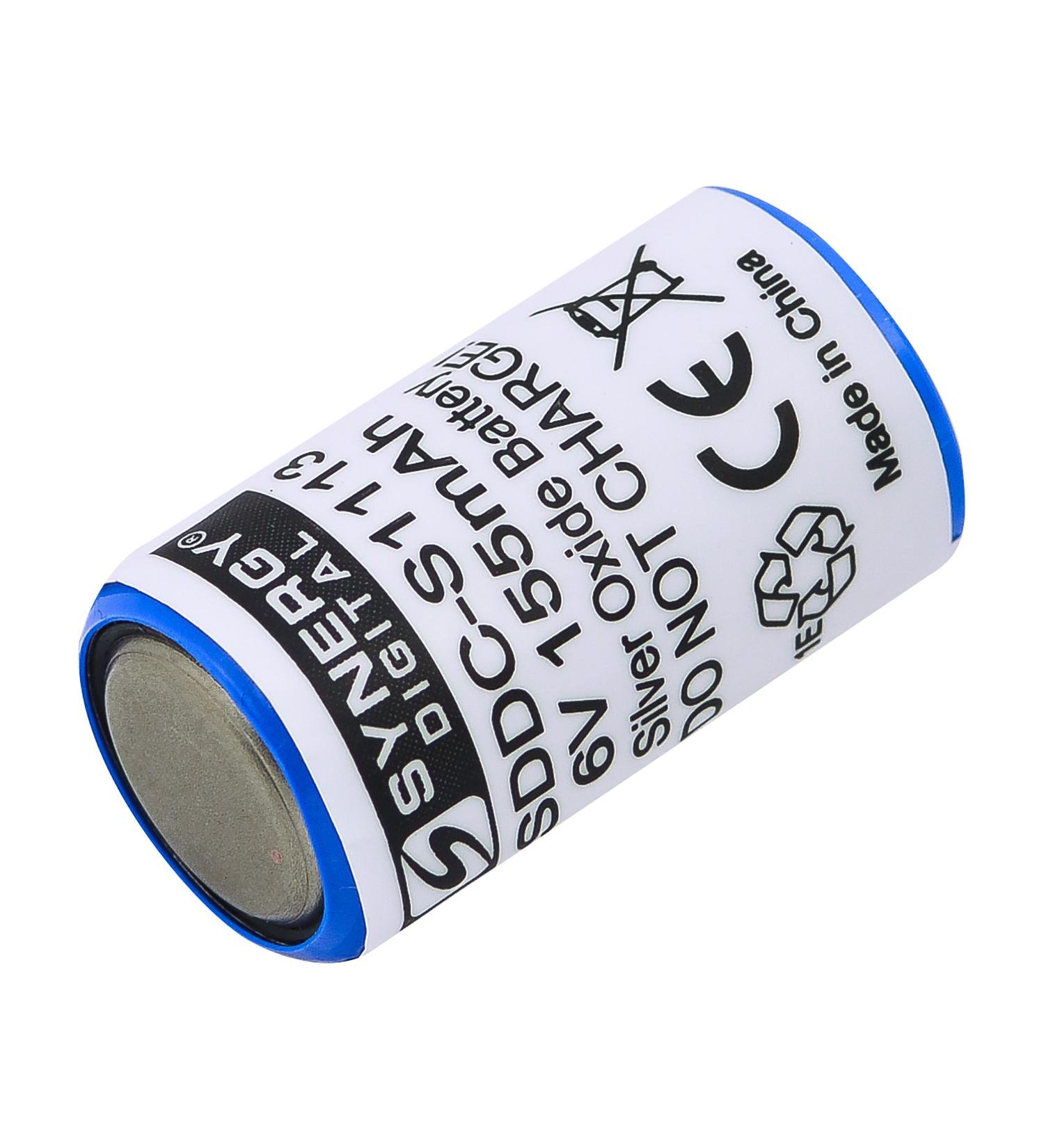 Synergy Digital Dog Collar Battery - High Capacity Replacement for Dog Guard DG-9XT | 6V 155mAh Silver Oxide - Buy Online on GoSupps.com