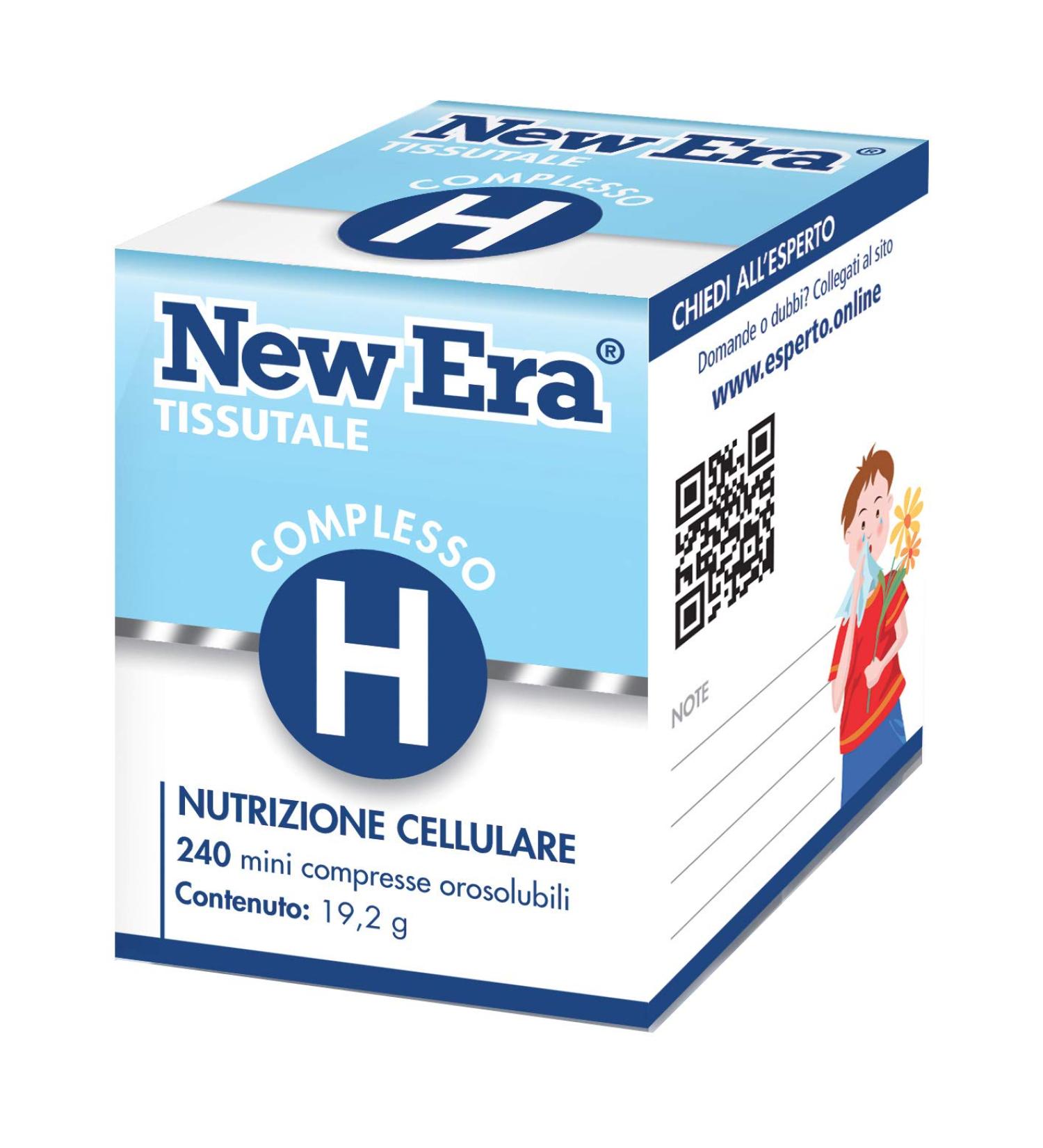 Named New Era Schussler Complex H 240 Tablets 300 g
