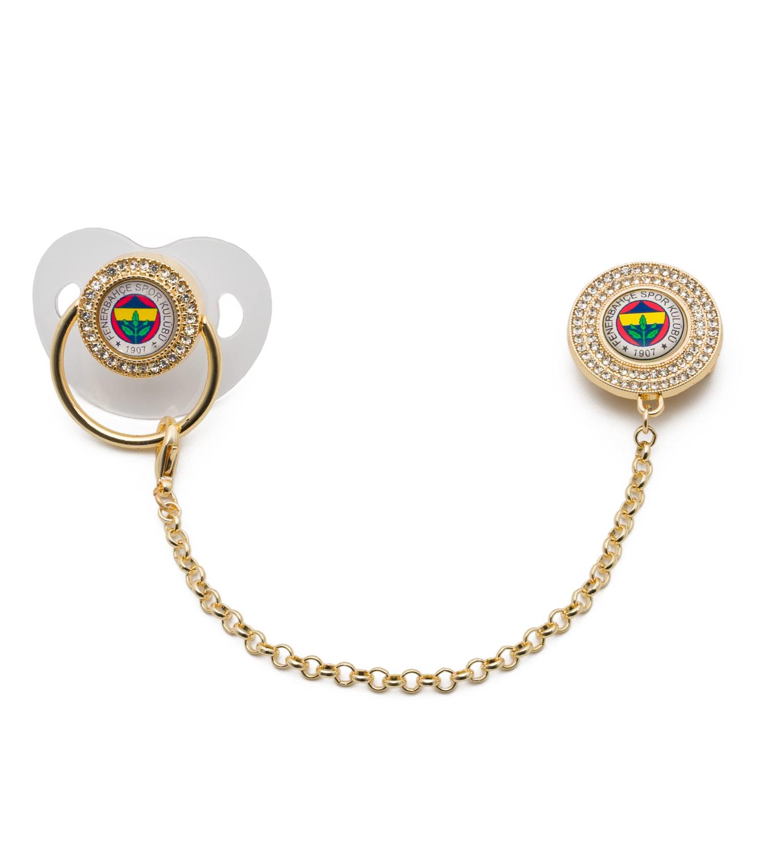 Buy G k-T rk Pacifier Chain & Pacifier with Besiktas Fenerbahce Logos & Allah Symbol | International Shipping - Buy Online on GoSupps.com