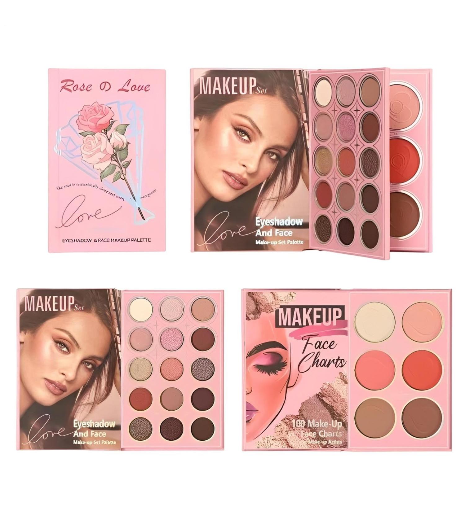 Eyeshadow Palette | 21 Colors Book Style Blush Makeup Kit - Full Face Makeup Palette - For Women Girls and Enthusiasts - Daily Use Wedding Party & - Buy Online on GoSupps.com
