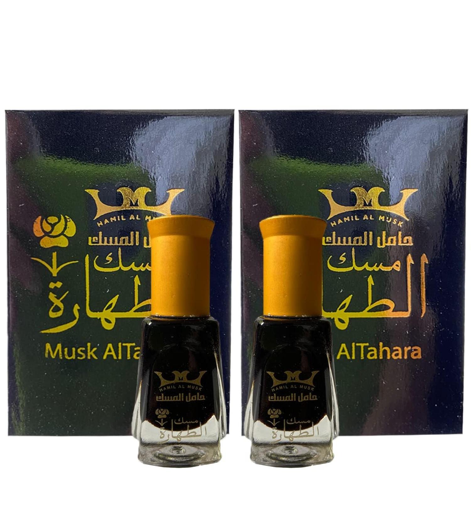 Tahara Musk Tahara Saudi Perfume Pure 2 x 6 ml Thick Oil Incense Body Spray Tahara Musk (Black Musk) - Buy Online on GoSupps.com
