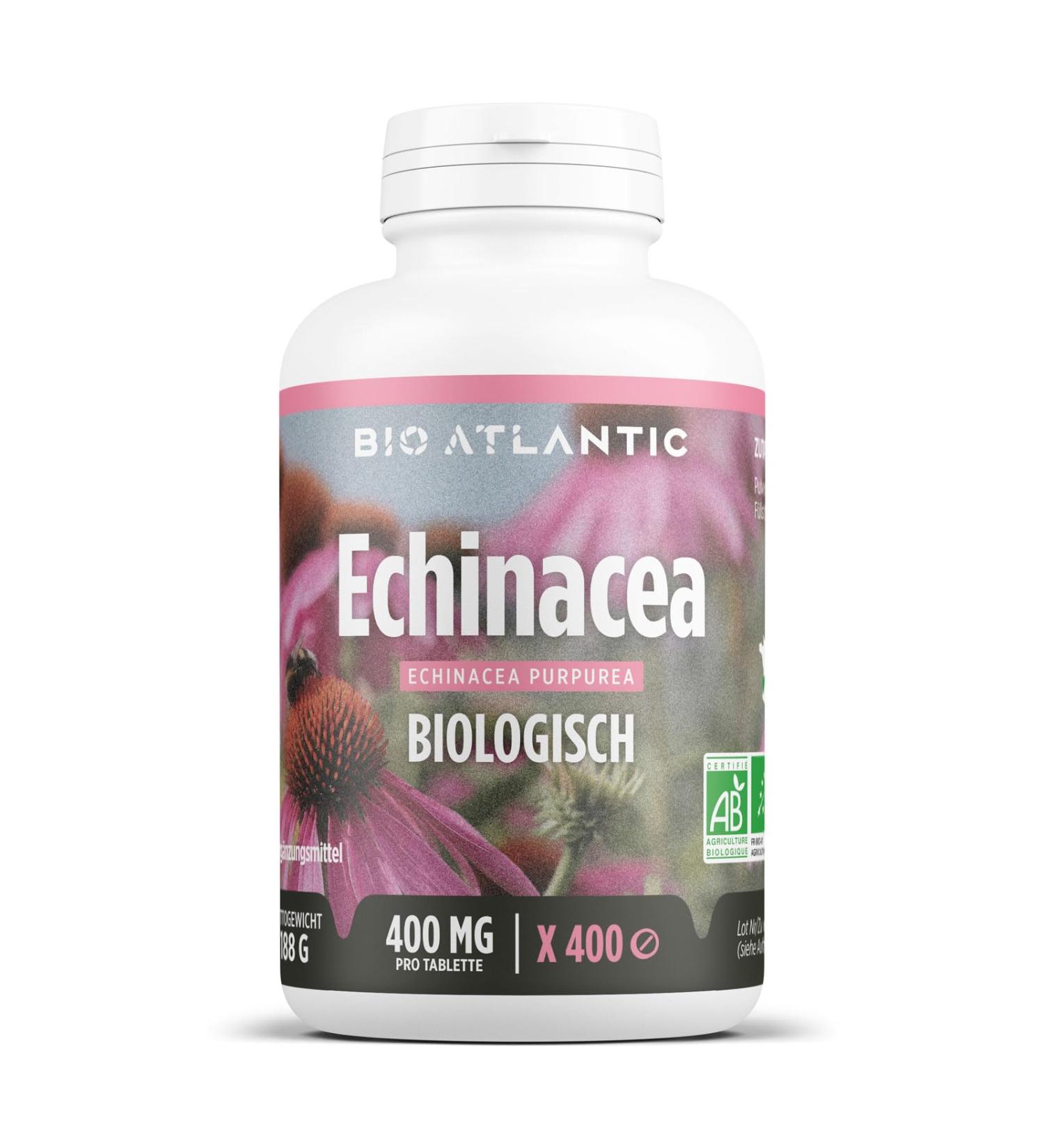 Organic Echinacea - 400g - 400 tablets 400 pieces (1 pack)