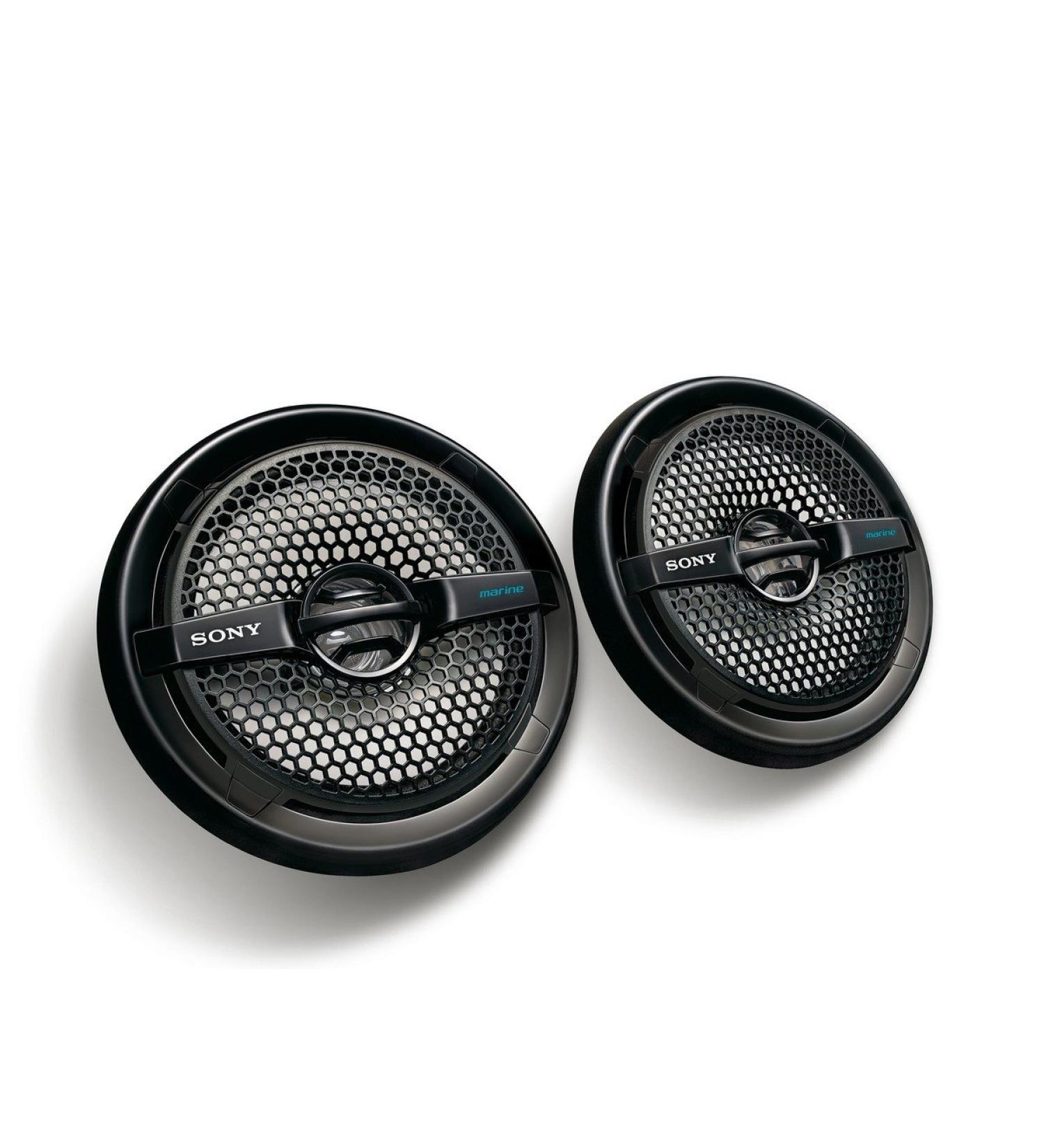 Sony XSMP1611 6.5-Inch Dual Cone Marine Speakers - Black | Premium Quality Sound for Boats - Buy Online on GoSupps.com