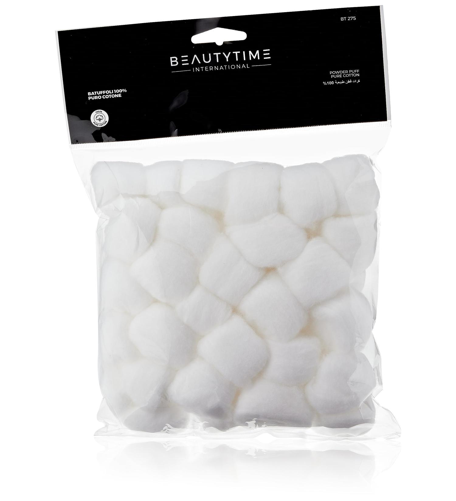 Beautytime Cotton Balls - Pack of 1 (40 Pieces) | Premium Quality for Skincare & Makeup | Worldwide Shipping - Buy Online on GoSupps.com