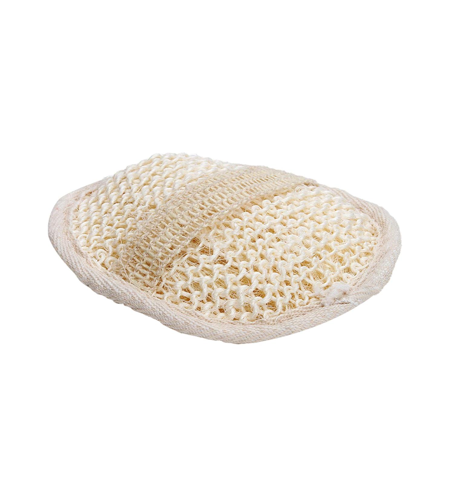 Bass Brushes Esthetician Grade Natural Sisal Bath & Body Hand Pad - Firm High Density Fibers - Model M2 - Buy Online on GoSupps.com