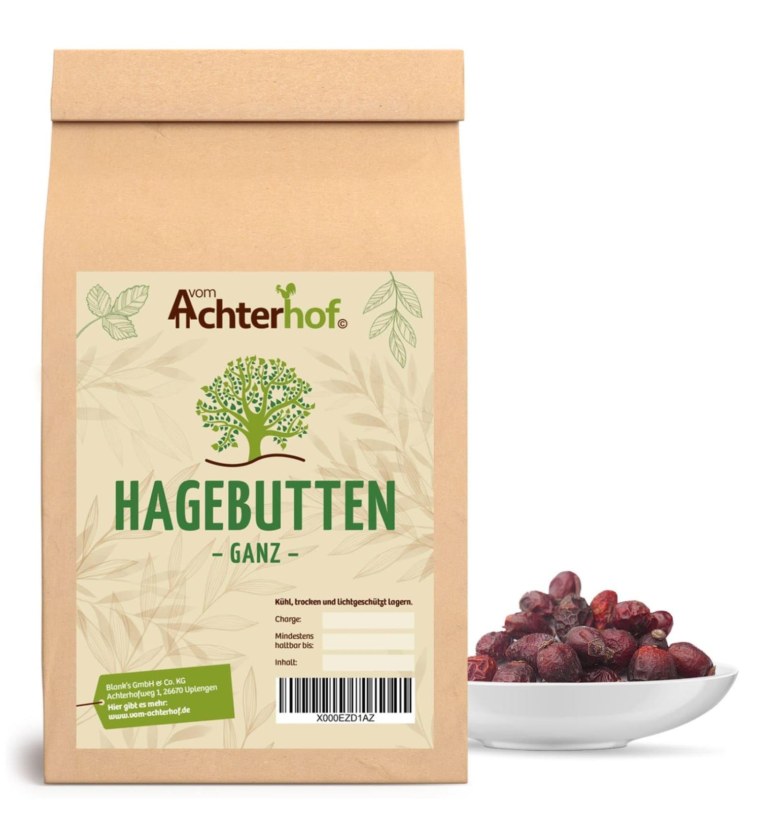 Buy 5kg Dried Rose Hips | Natural Additive-Free | Perfect for Jam Tea & Pet Treats | Achterhof Quality - Buy Online on GoSupps.com