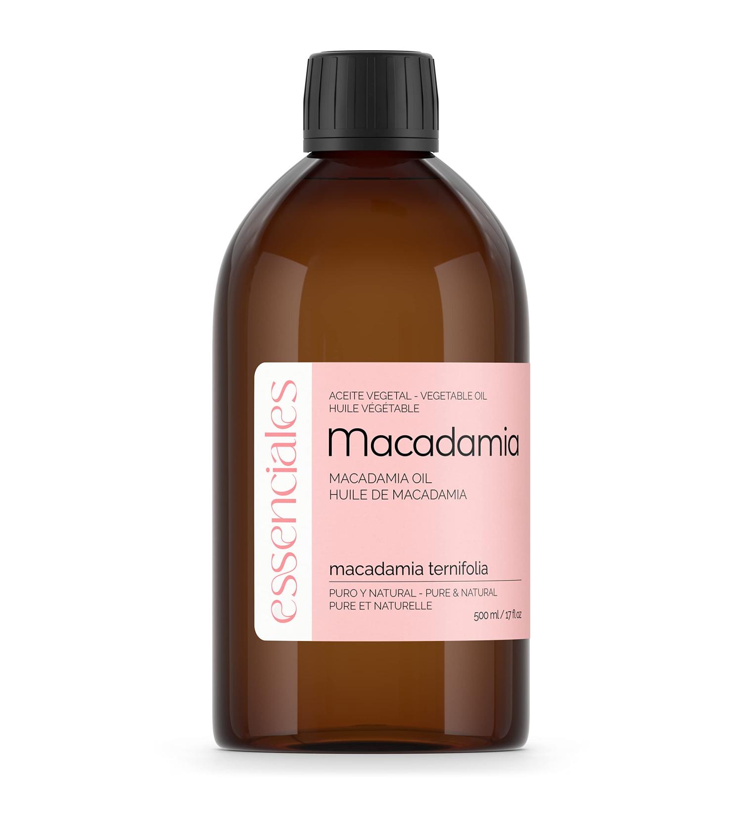 Essenciales Macadamia oil 100 pure and natural 500 ml Vegetal Macadamia Ternifolia 1 cold pressure - Buy Online on GoSupps.com