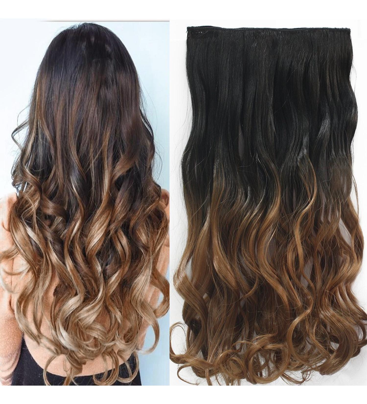 Buy Neverland Hair Extensions 24 Inches - Natural Black to Dark Brown | Premium Quality #6 - Fast International Shipping - Buy Online on GoSupps.com