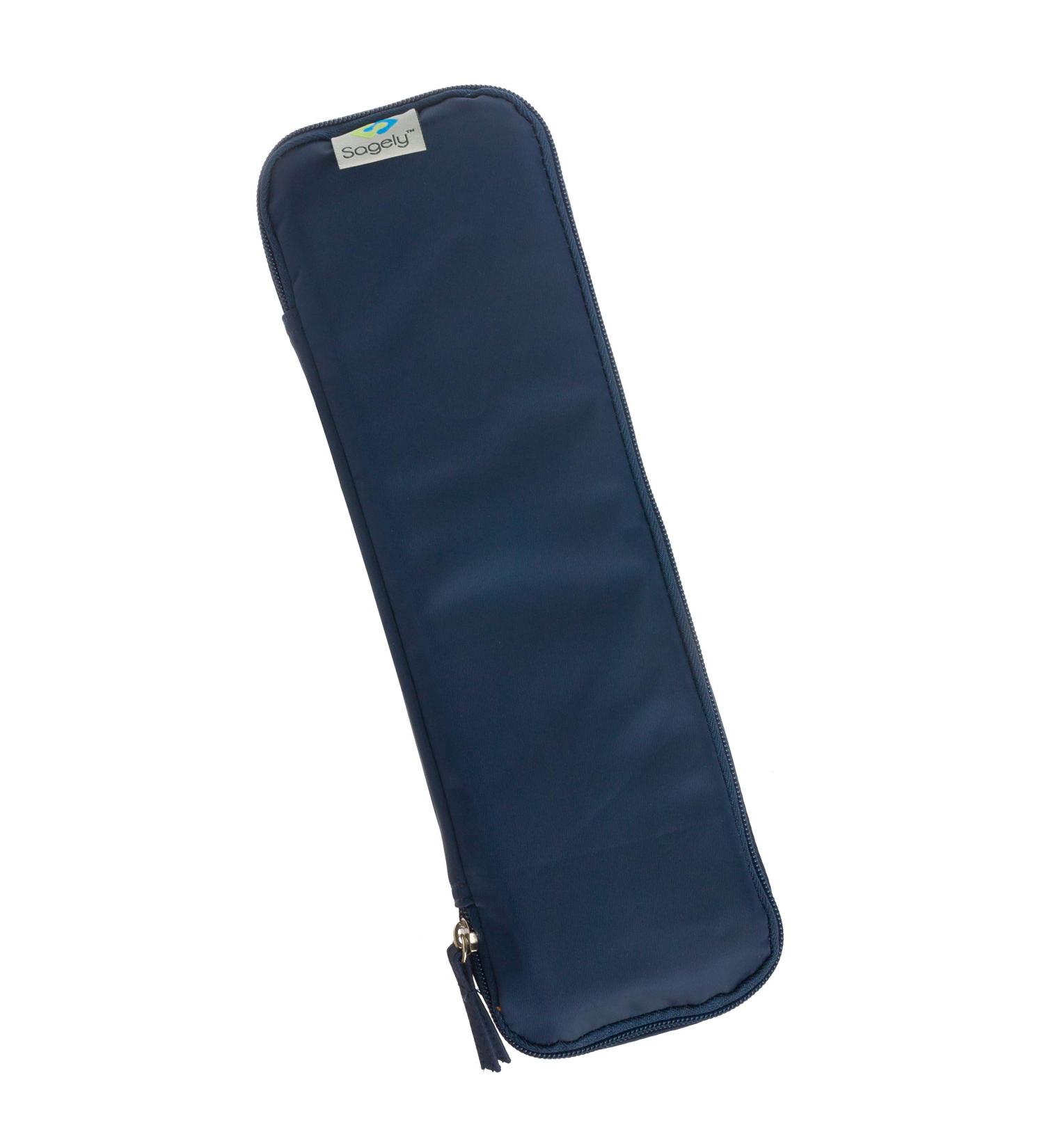 Buy Sagely Navy 7 Day Travel Pouch - Ultimate Pill Travel Case for Extra Large Pill Box | International Shipping Available - Buy Online on GoSupps.com