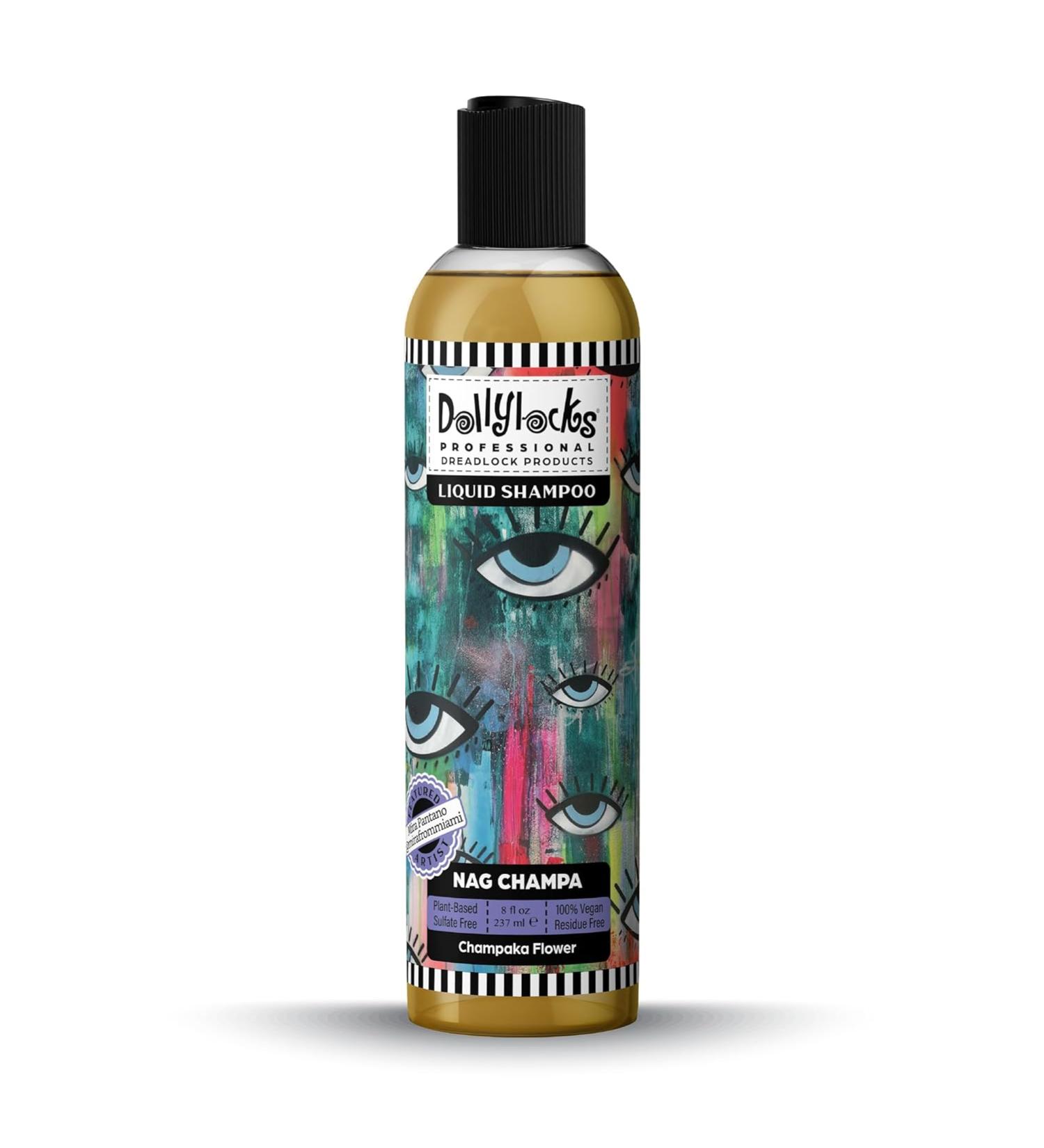 Clarifying Dreadlock Shampoo - Nag Champa 8oz - Professional Anti-Residue & Scalp Detox Formula for Locs - Men & Women's Loc Shampoo - Buy Online on GoSupps.com