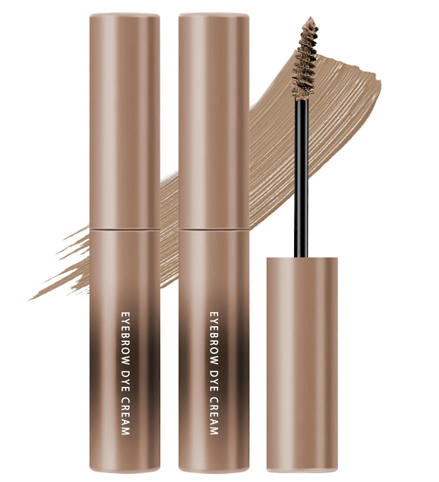  LYSdefeu Eyebrow Color Gel Waterproof Long Lasting Light Blonde Colorful Gel Volume Extension Mascara Eye Makeup for Women (01#light blonde) - Buy Online on GoSupps.com