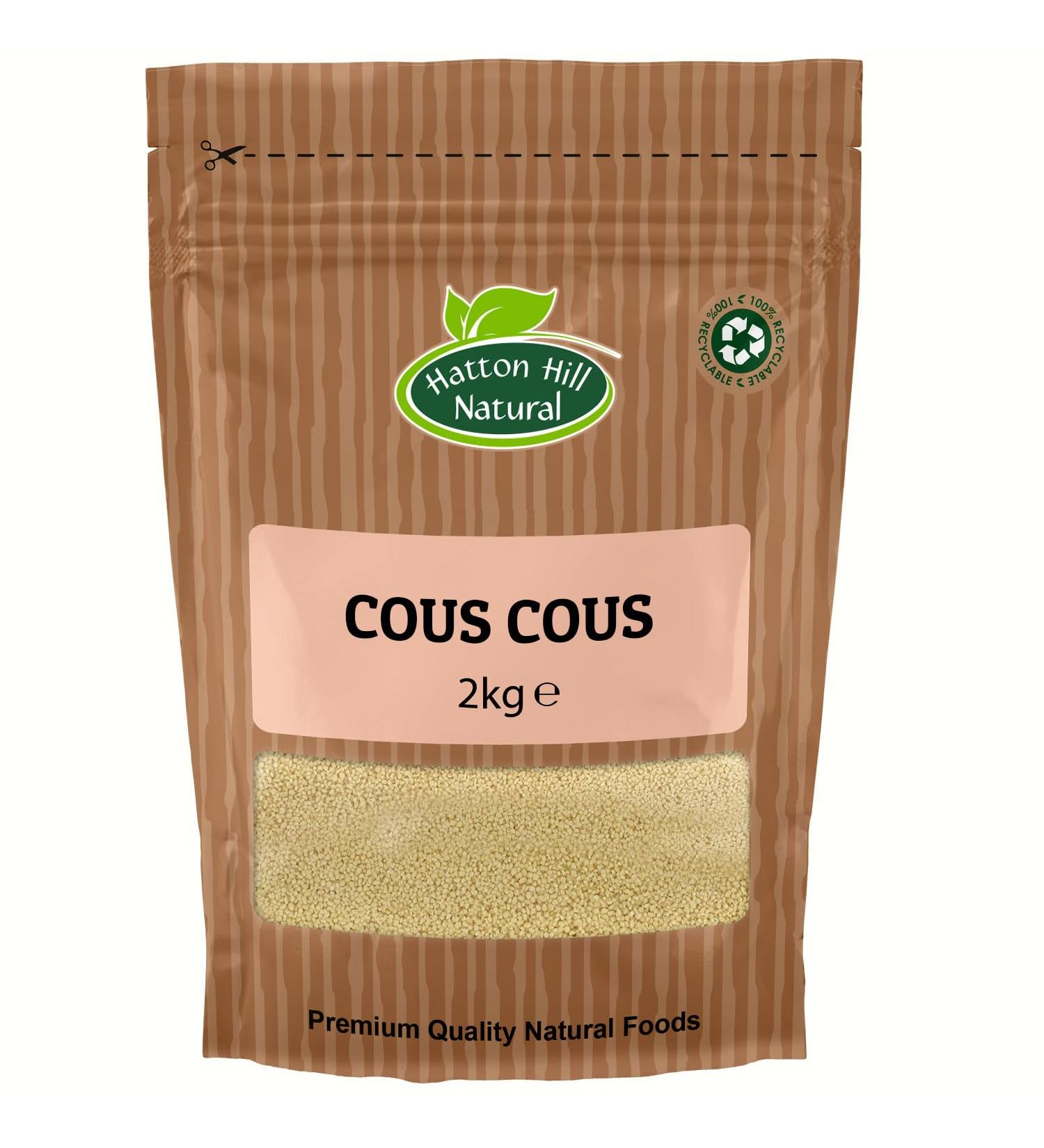 Cous Cous 2kg by Hatton Hill Organic - Free UK Delivery