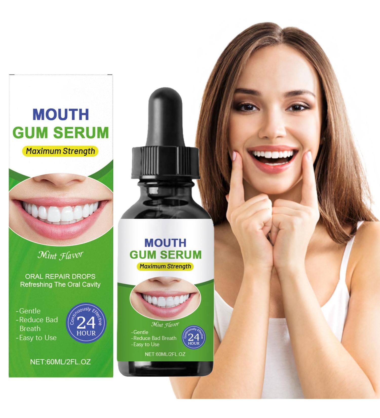 Gouttes Soulagement Des Gencives Gouttes Restauration Gencives Gum Repair 60 ml (Lot de 1) - Buy Online on GoSupps.com