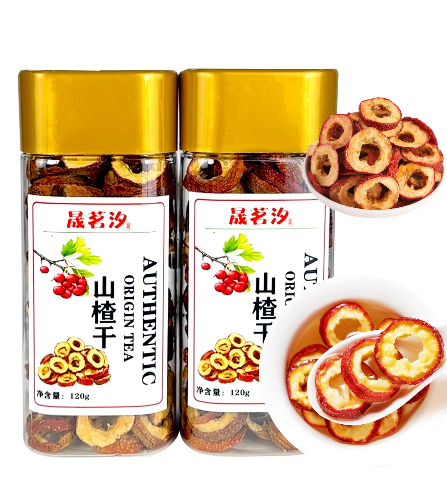 Premium Dried Hawthorn Fruit Tea Hawthorn Slices 8.46oz/240g Seedless Hawthorn Tea Infusion Smoothie Natural Dried Fruit Slices No Addition  - Buy Online on GoSupps.com