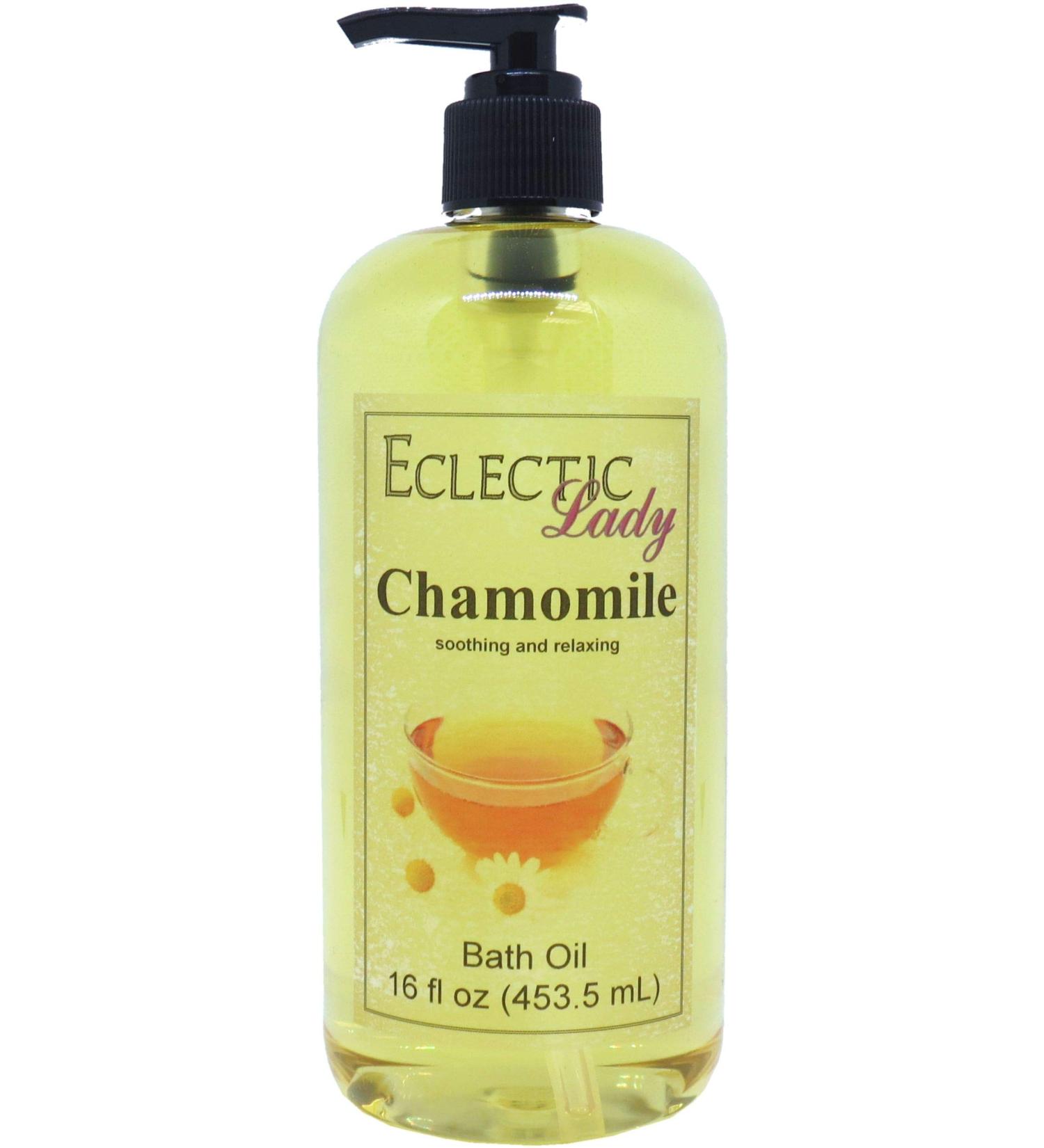 Chamomile Bath Oil - Scented Body Oil - Relaxing & Moisturizing Bathing Oil - Fragrance Body Oil For Dry & Rough Sensitive Skin - 16 oz 16 Fl Oz (Pack of 1) - Buy Online on GoSupps.com