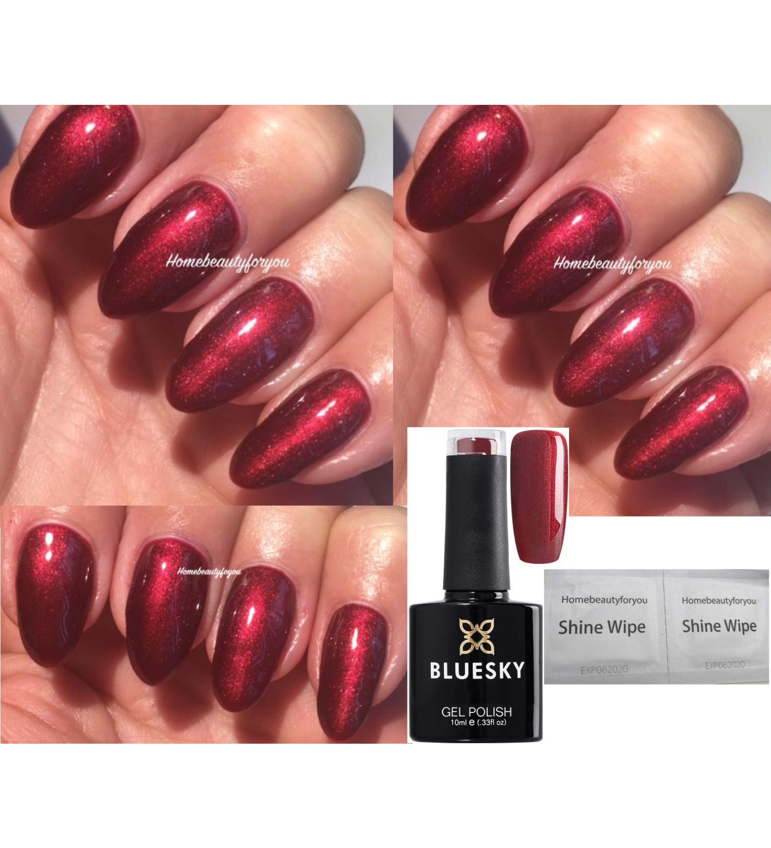 Bluesky Gel Nail Polish Red Crimson Sash Red Crimson Tide 80585 UV LED Soak Off 10ml - Buy Online on GoSupps.com