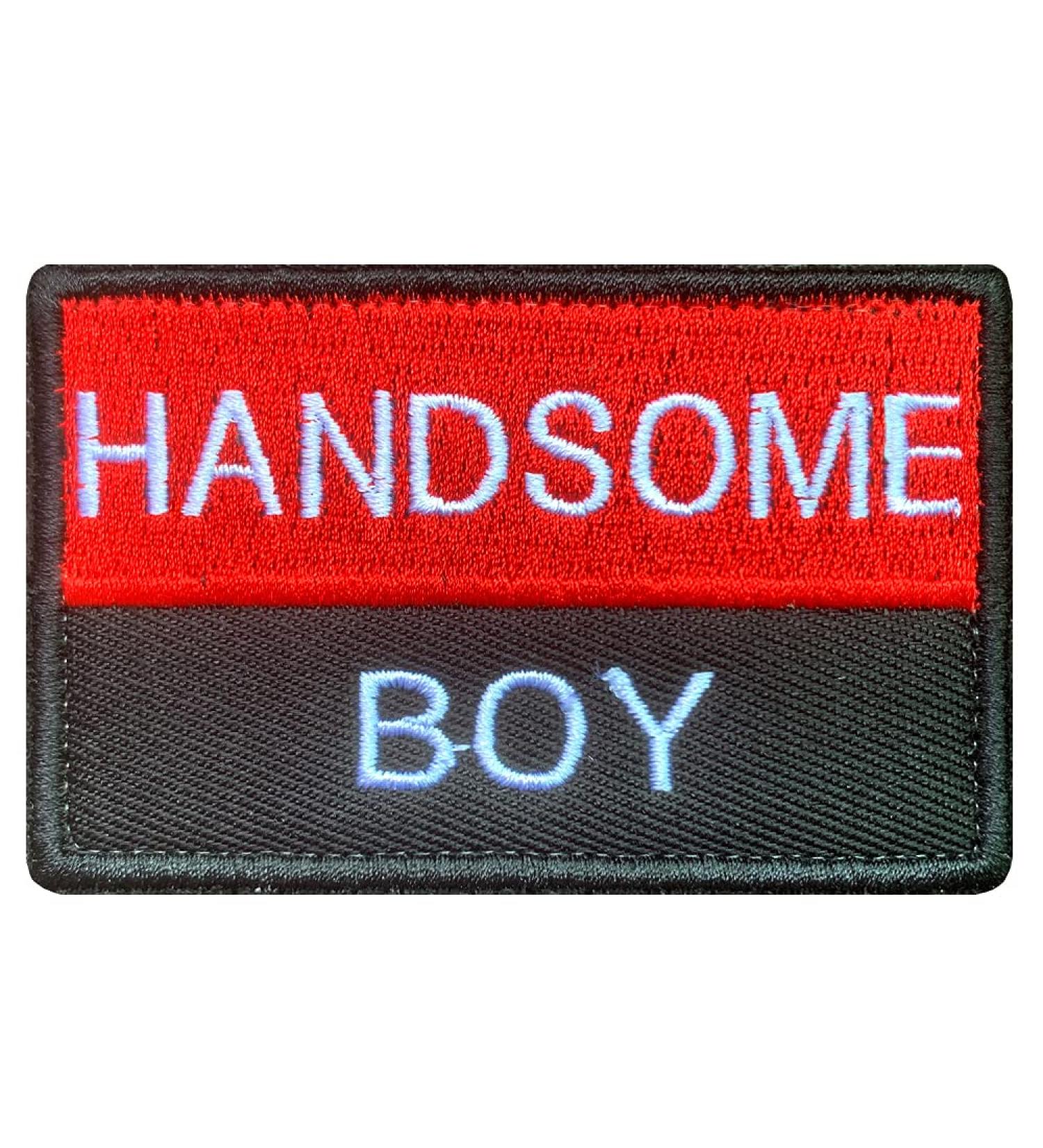 Tactical Handsome Boy Patch | Hook and Loop | Boys Mens Clothing Accessories - Buy Online on GoSupps.com