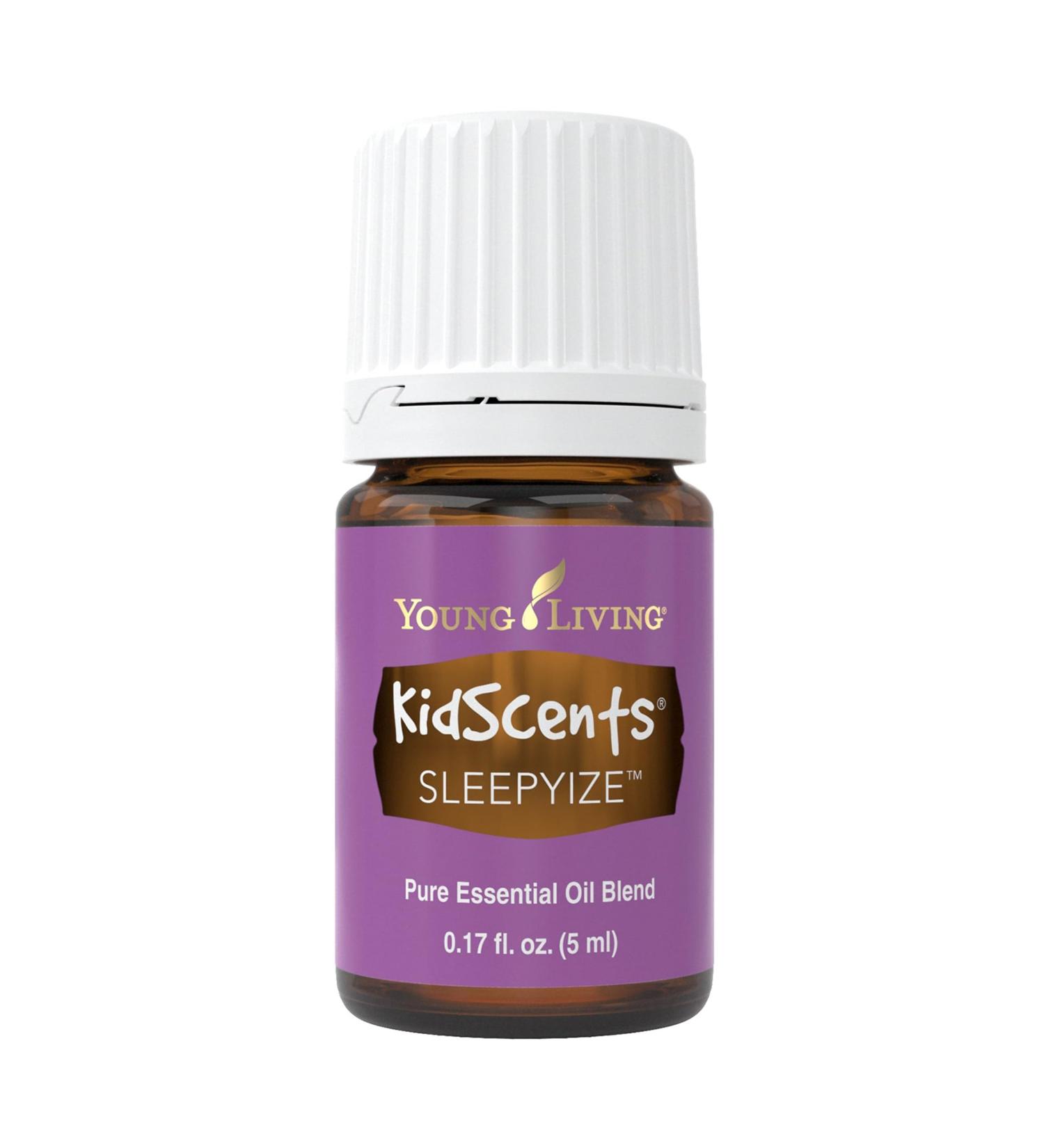 KidScents SleepyIze 5ml by Young Living - Calming Bedtime Routine - Natural Sleep Support for Kids - Lavender Essential Oil Blend - Aromatherapy for Relaxation and Diffusion - Buy Online on GoSupps.com