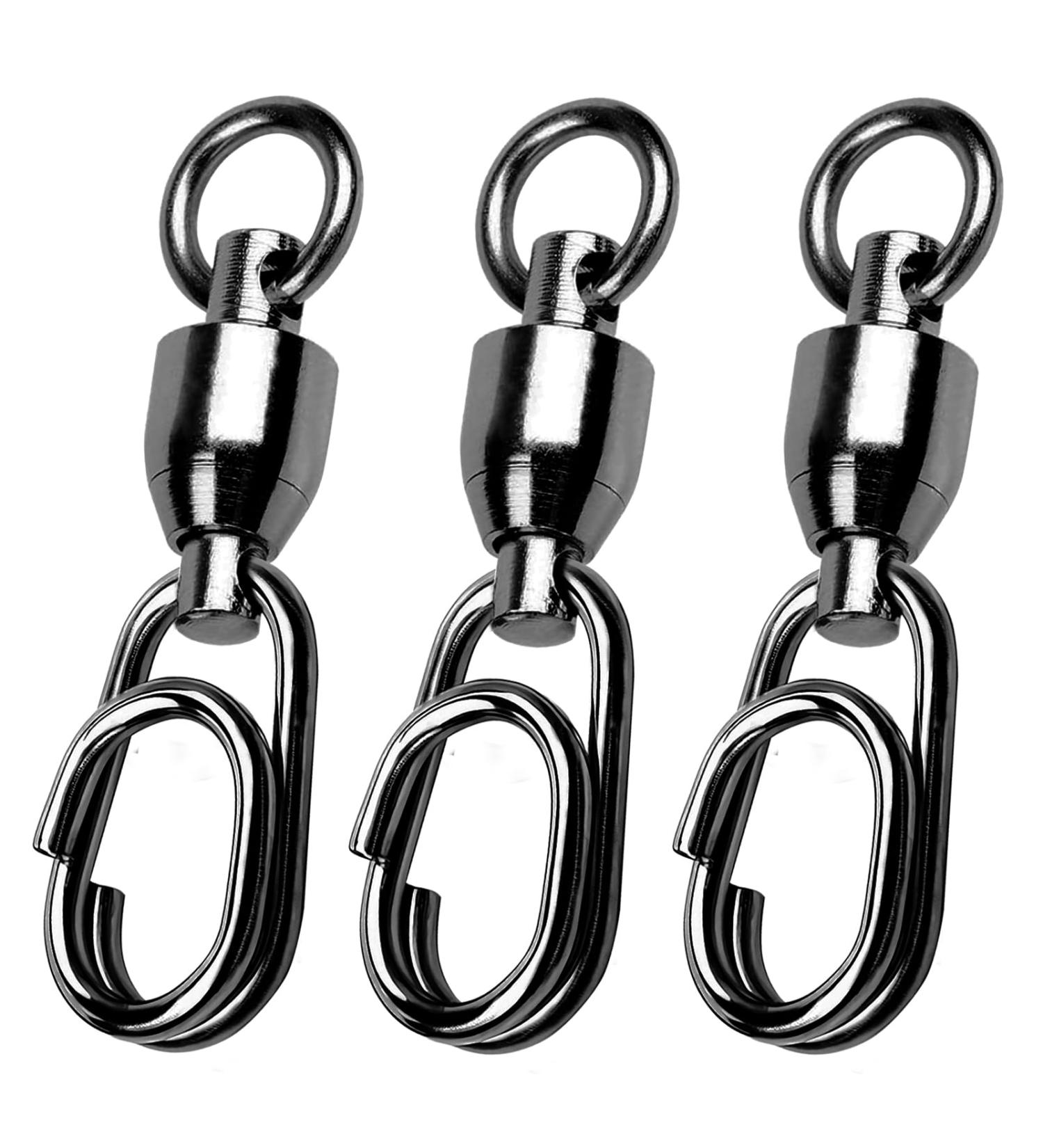 9Tong High Strength Snaps & Vertebrae Saltwater Fishing Rings - 30LBS to 156LBS 25 PCs Stainless Steel - Buy Online on GoSupps.com