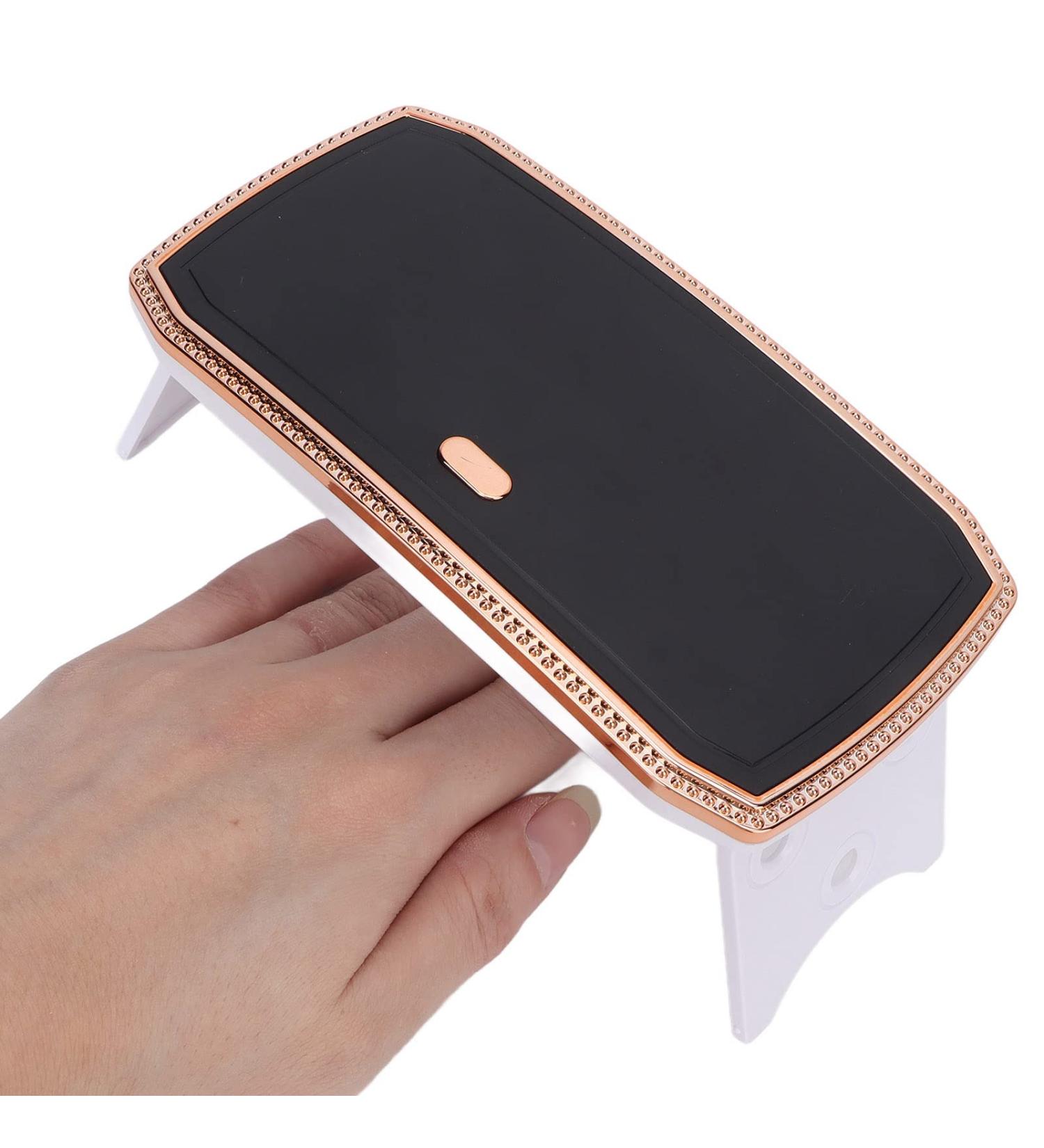Buy Mini 36W LED Nail Lamp - Foldable & Rapid UV Dryer for Gel Nail Art | DIY Nail Solutions - Buy Online on GoSupps.com