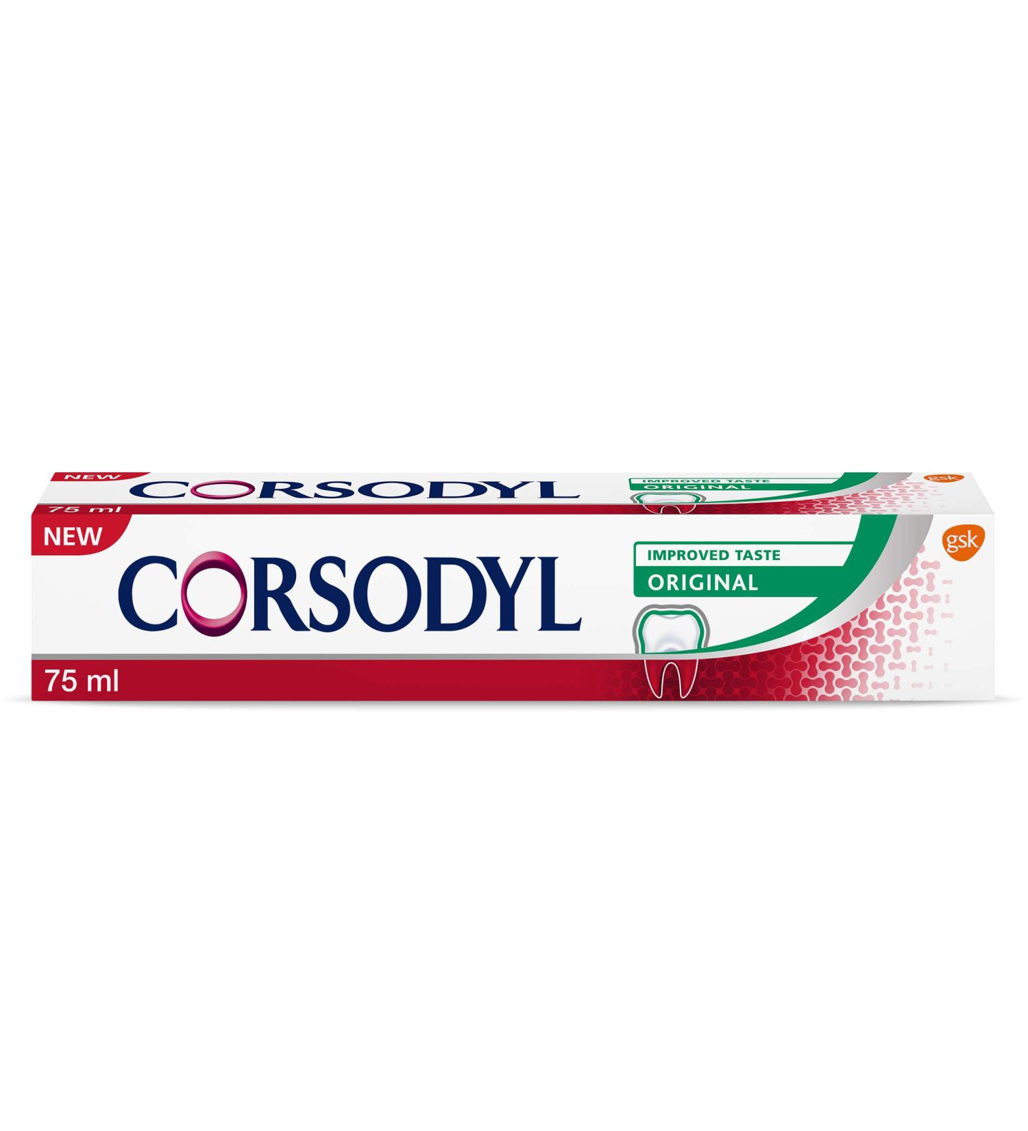  Corsodyl Corsodyl Original Gum Care Dentifrice 75 ml - Buy Online on GoSupps.com