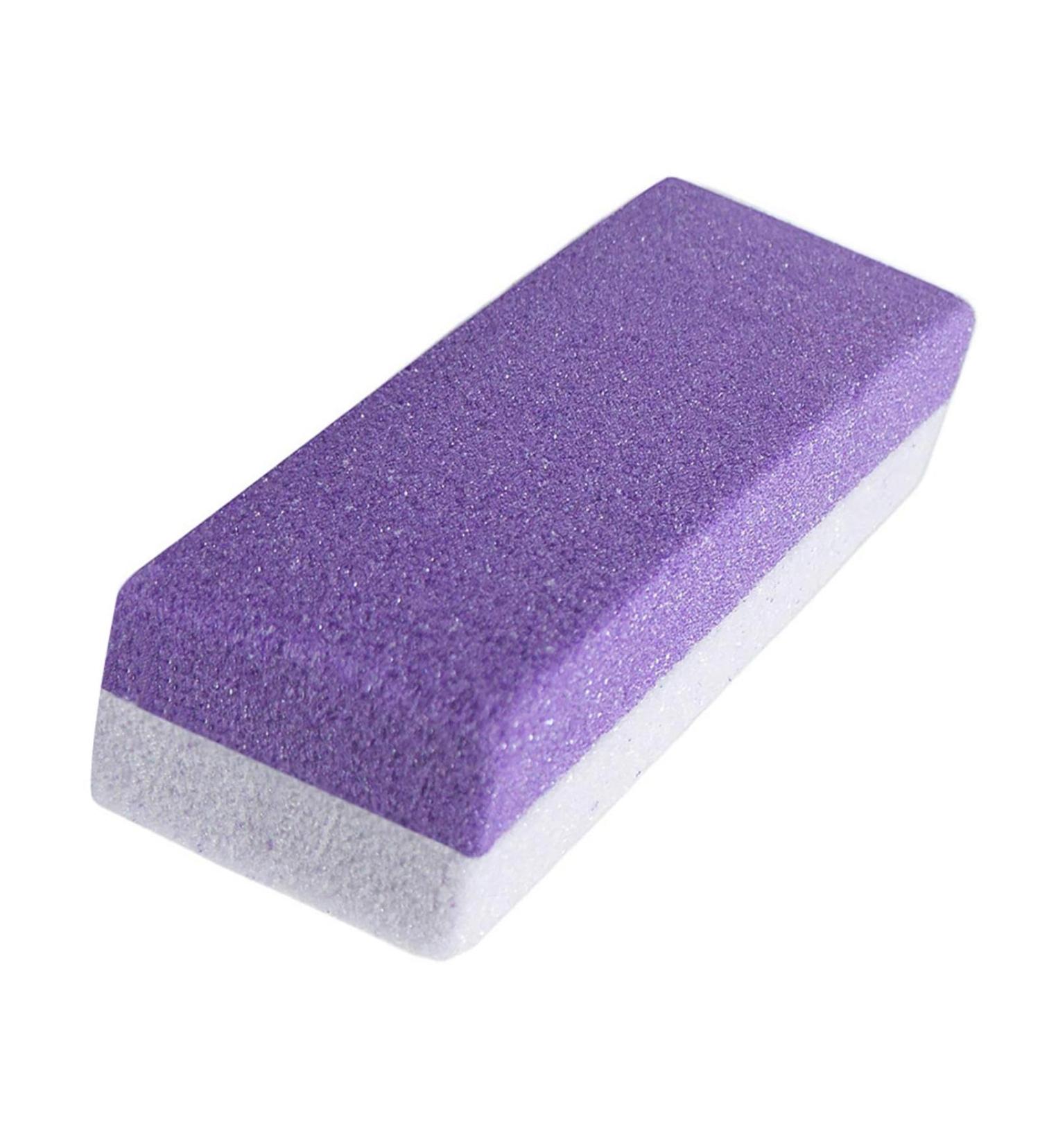 Feet Scrubber - Foot Pumice Double Sided Foot Scrub | Manual Foot Grinding Stone Foot Stone Ideal for Smooth Heels Dead Skin Suitable for Home and Beauty Salons - Buy Online on GoSupps.com