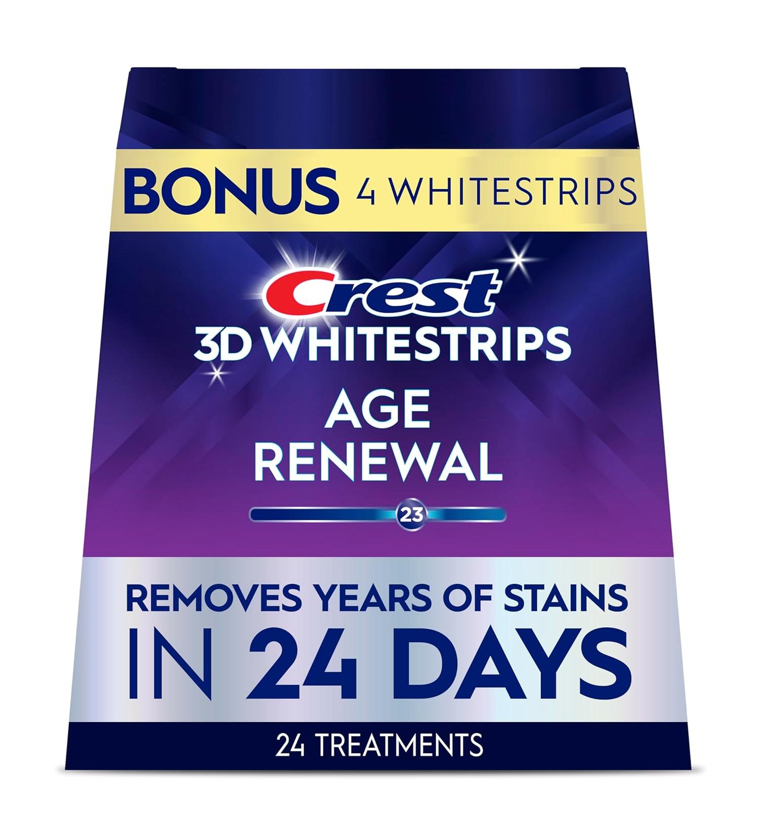Crest 3DWhitestrips Professional Effects + 1 Hour Express Teeth Whitening Kit - 20 Treatments, 23 Levels Whiter - Buy Online on GoSupps.com
