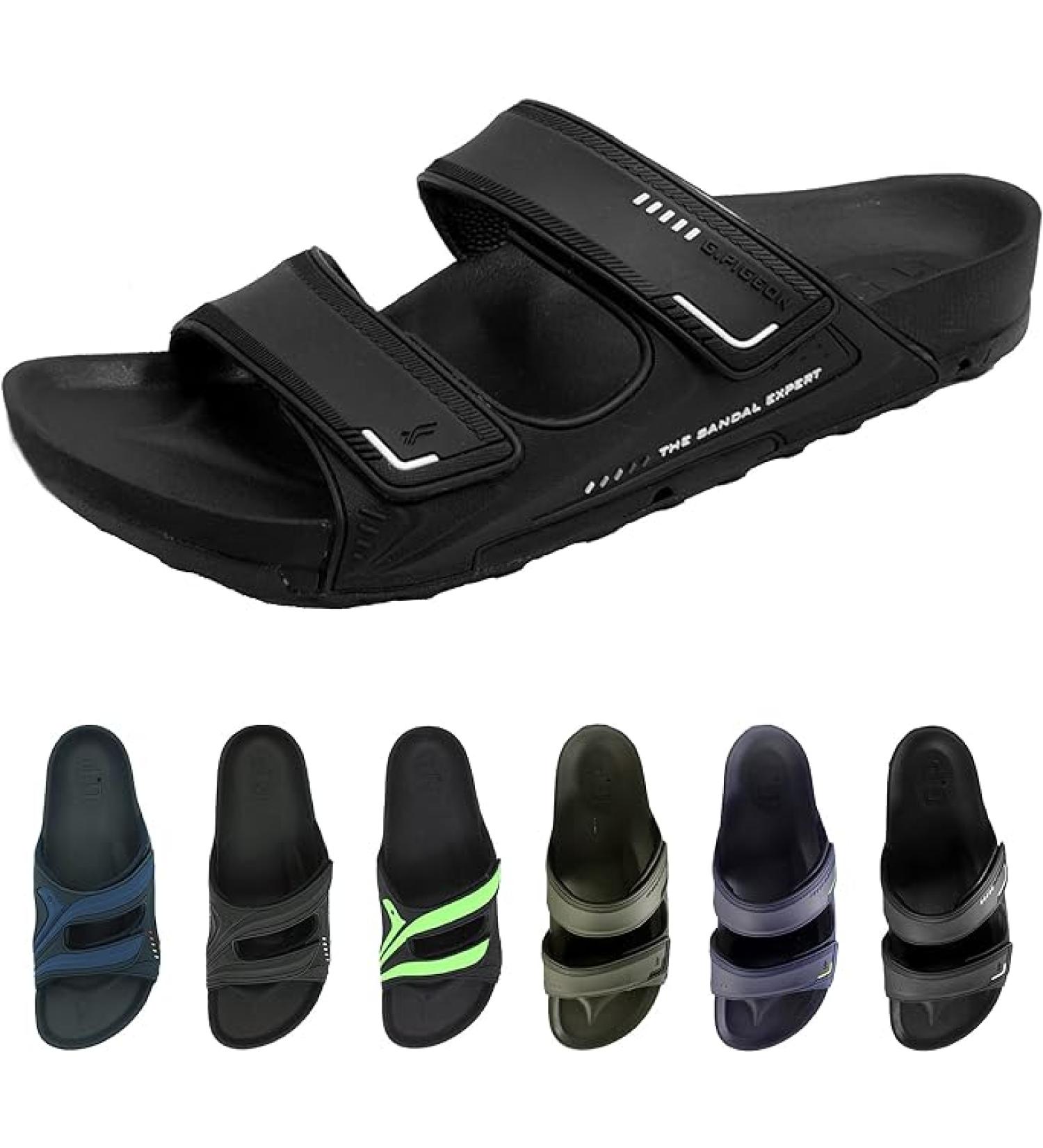 PIRO Unisex Orthoheel Gel Slide Sandals - High Density  Water Release Sole  Size 11.5 - Buy Online on GoSupps.com