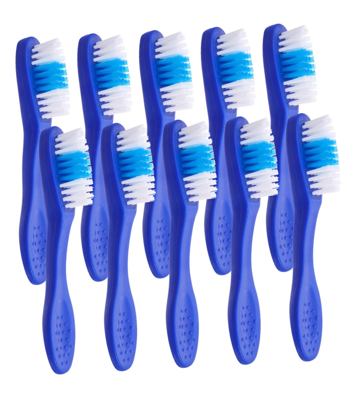 Foytoki 10 Pack Soft Bristle Travel Toothbrushes - Ideal for Prisons & Everyday Use - Buy Online on GoSupps.com