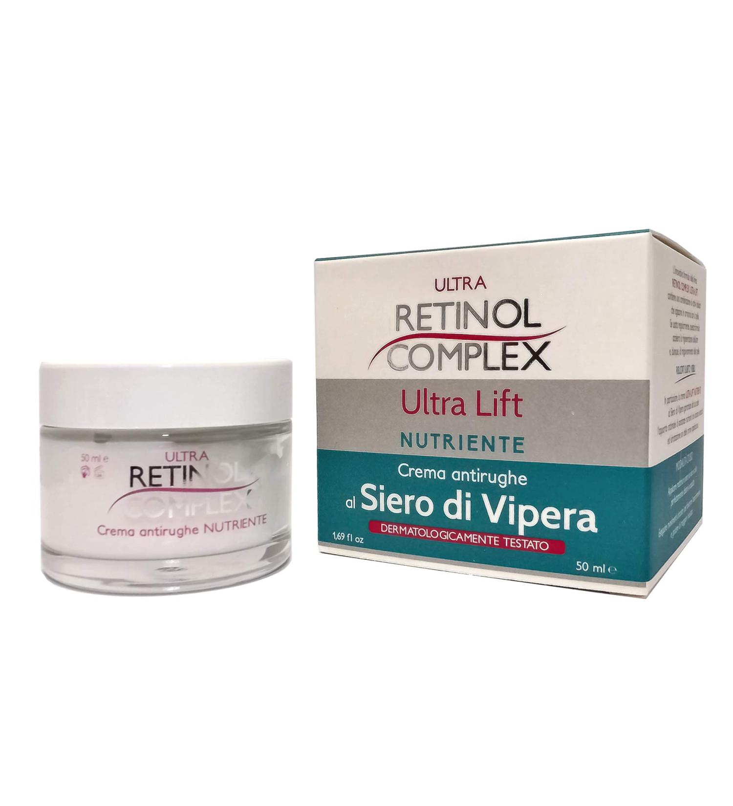 ULTRA RETINOL COMPLEX Nourishing anti-wrinkle cream with VIPera Retinol Complex serum 50 ml