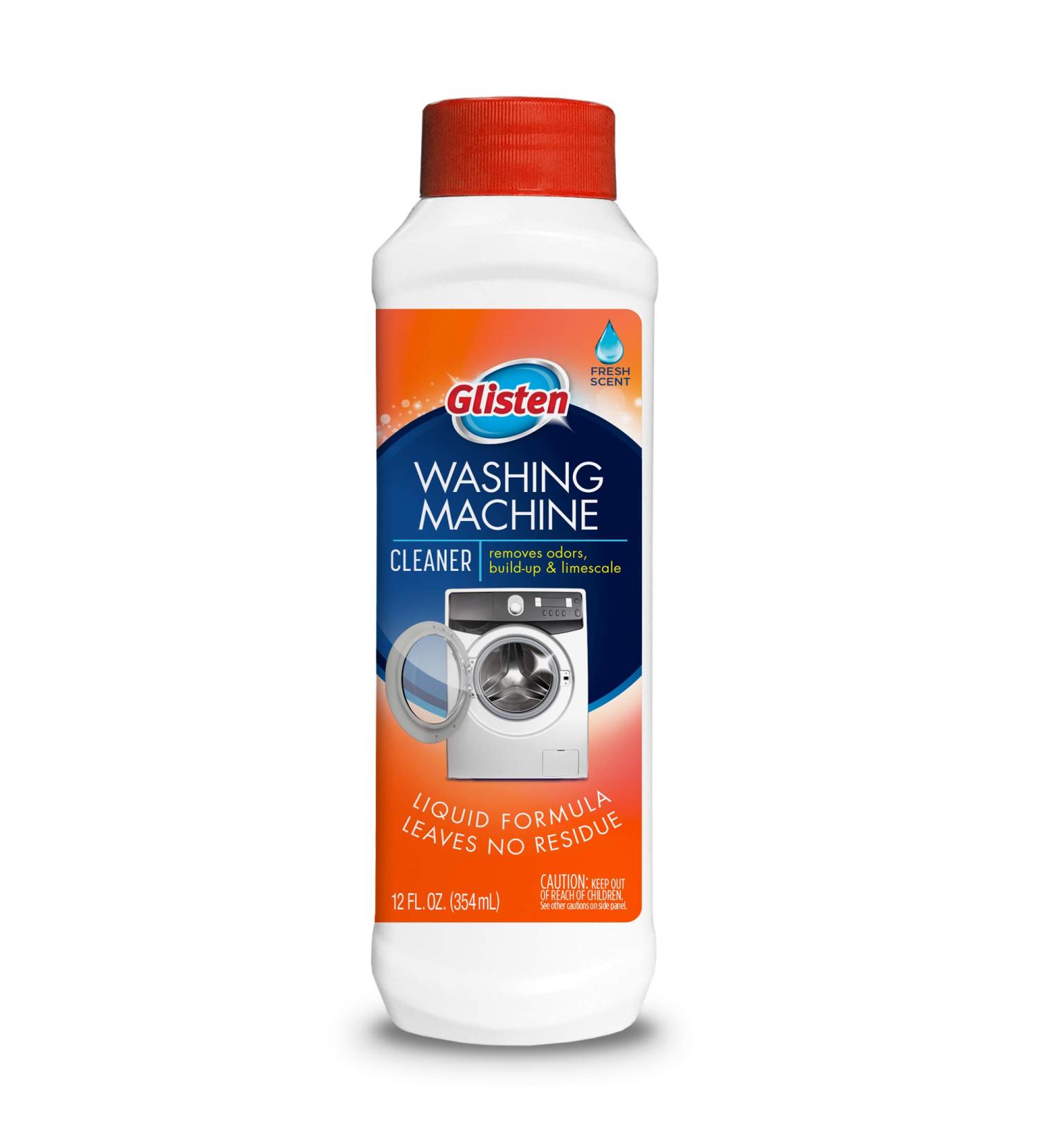 Glisten Washer Magic Machine Cleaner - 12oz, Removes Odors & Buildup, Safer Choice Winner | Front & Top Load Washers - Buy Online on GoSupps.com