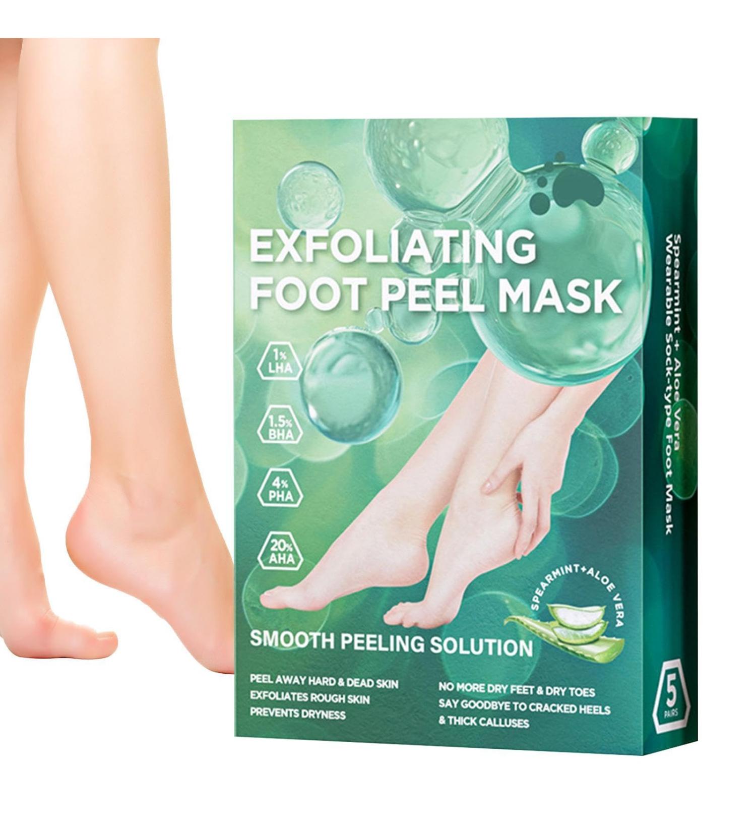 Masques exfoliants pour les pieds | liminateur de callosit s | Hydratant apaisant pour talons fissur s | limine les peaux mortes | Masques de pieds de 320 g | Portable | Hydratant | Pour homme et - Buy Online on GoSupps.com