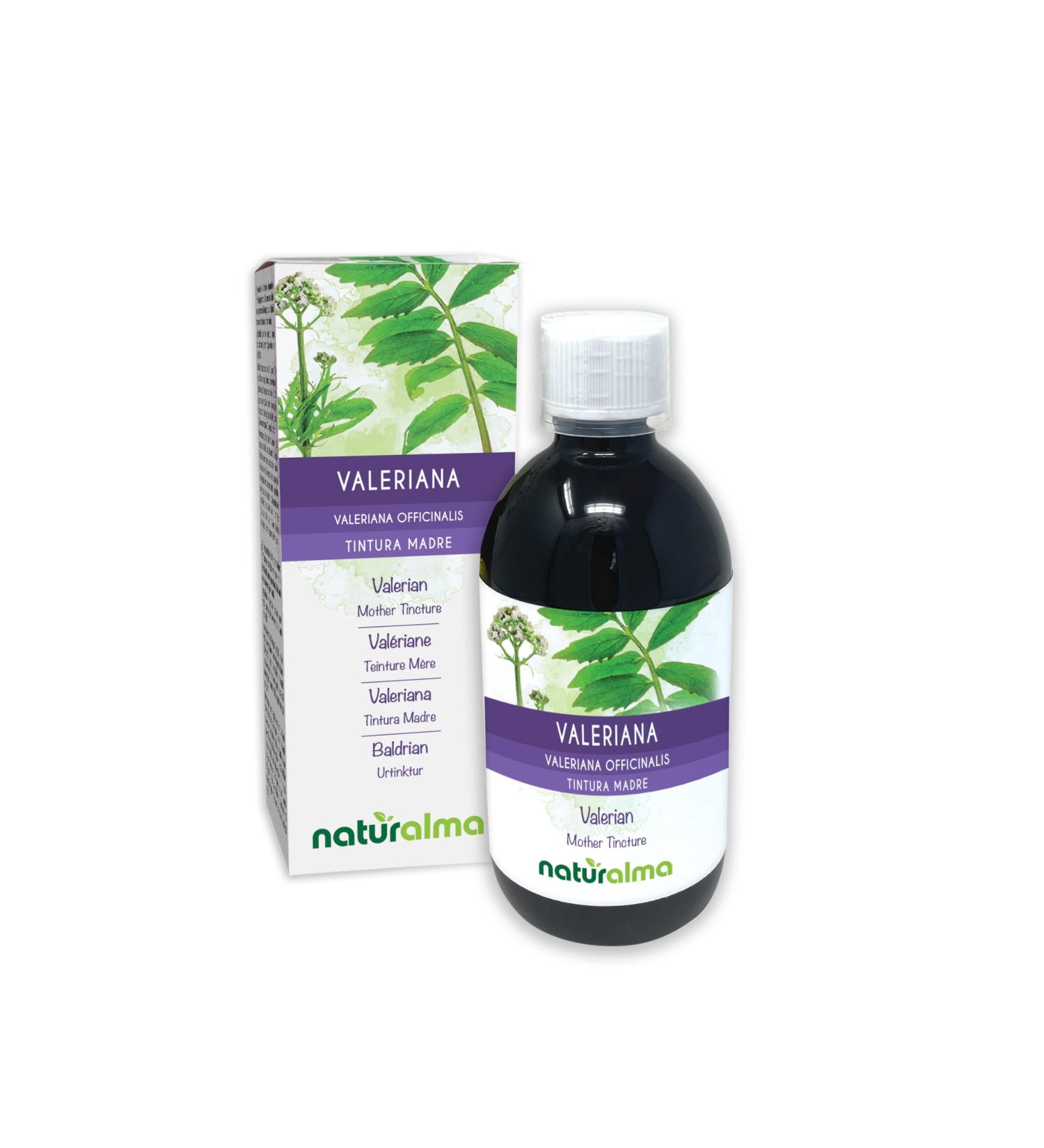 Buy Baldrian Roots Tincture | Alcohol-Free Vegan Diet Supplement | Naturalma 500 ml Liquid Extract - Buy Online on GoSupps.com