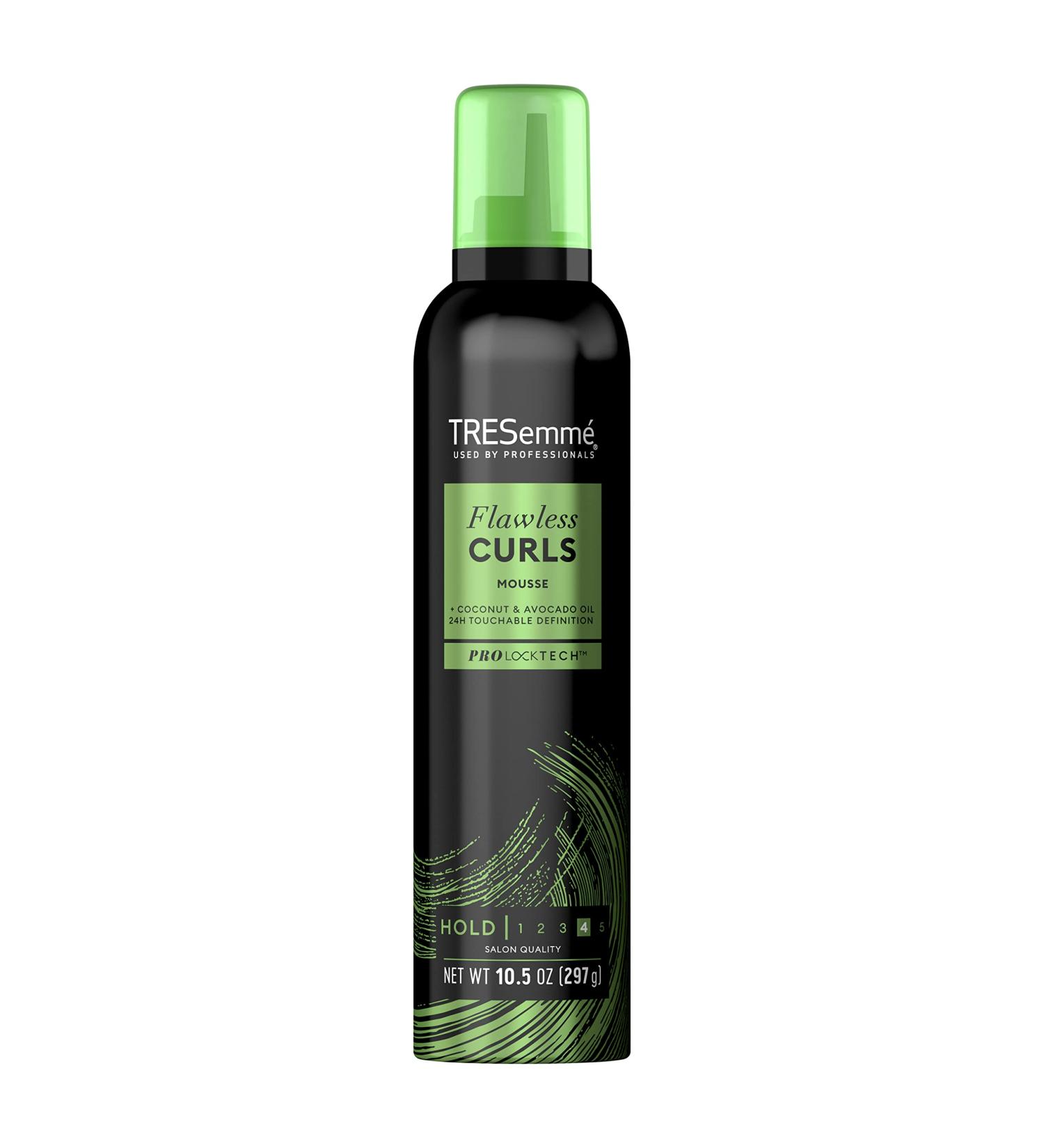TRESemm Flawless Curls Mousse 10.5 oz | Extra Hold with Coconut & Avocado Oil | Nourish Your Curls - Shop Internationally - Buy Online on GoSupps.com