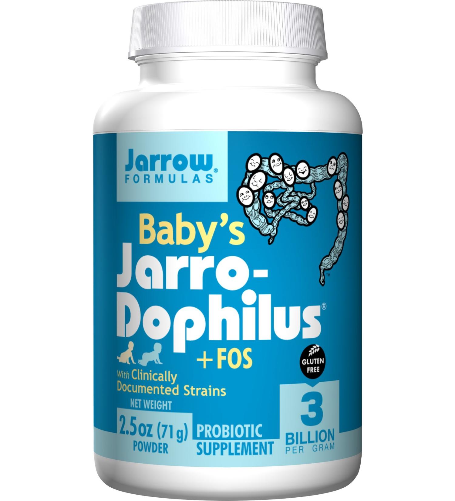 Jarrow Formulas Baby's Jarro-Dophilus + GOS Powder 2.5 oz (71 g) (Ice)