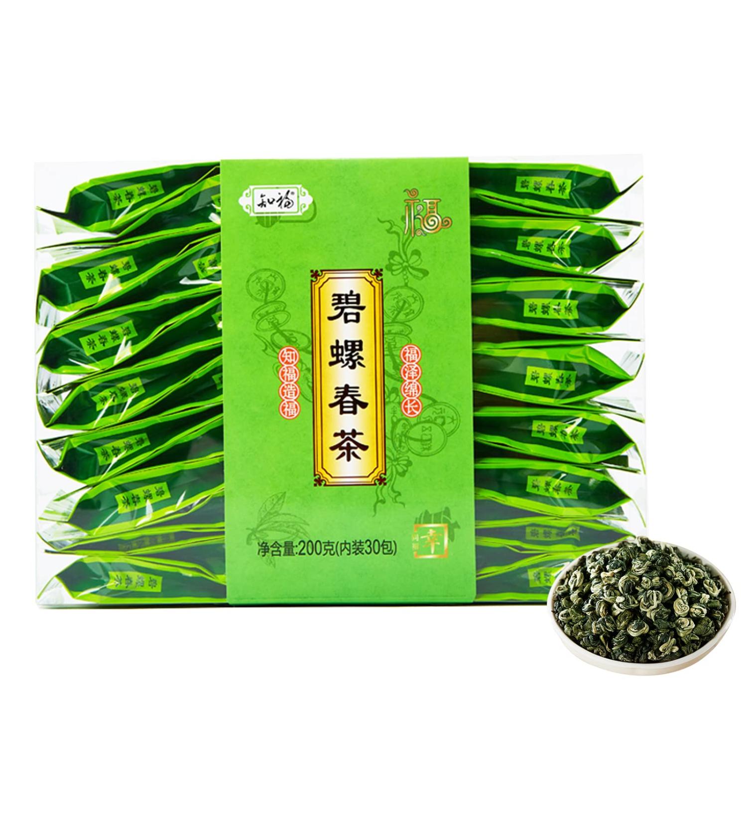 WOOXGEHM Green Tea Bigelow Spring 200g Chinese Tea Handpicked By The Ancient Method Warm In Winter And Cool In Summer China Famous Green Tea - Buy Online on GoSupps.com