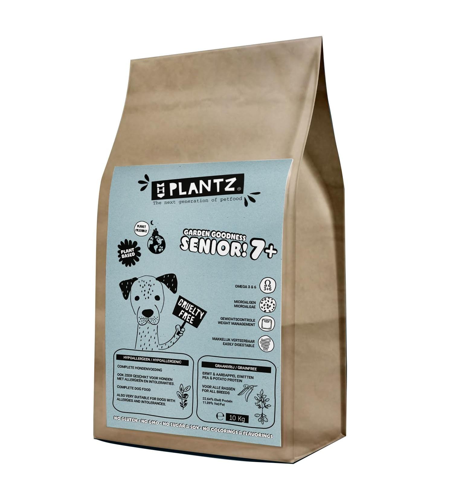 10 kg Henart vegan senior pea/potato dog food