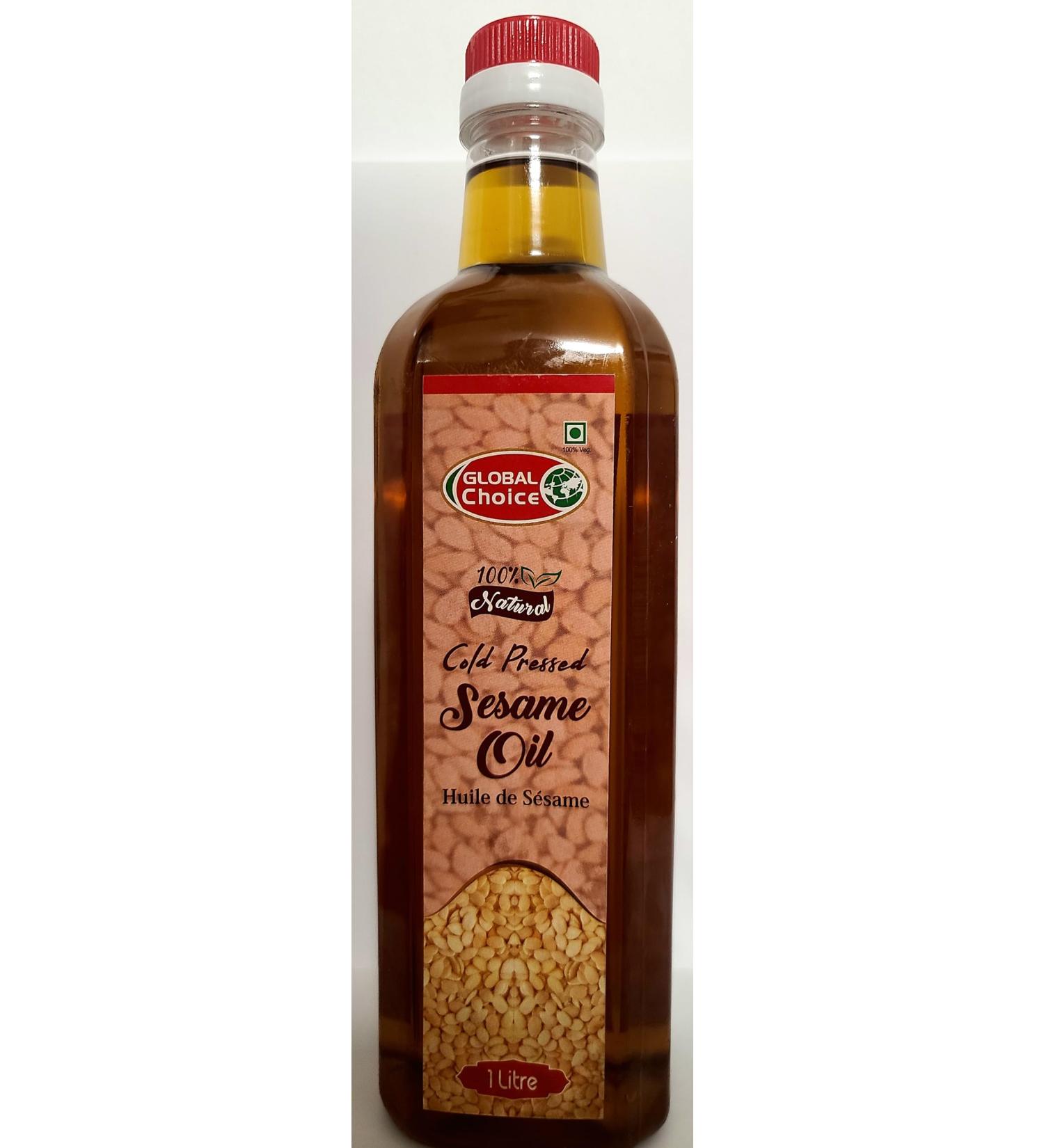 Sesame Oil 1 Litre Bottle - Cold Press - 100% Natural