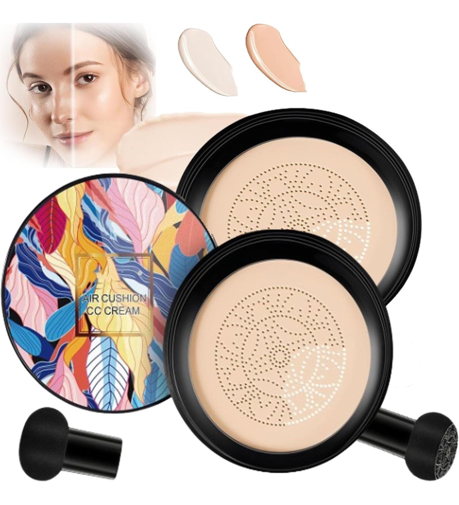 Periodicali Mushroom Head Air Cushion CC Cream Periodicali Makeup Periodicali Air Cushion CC Cream Periodicali Mushroom Makeup Periodicali Air Cushion Cc Cream Mushroom Head Foundation Ivory White+natural - Buy Online on GoSupps.com