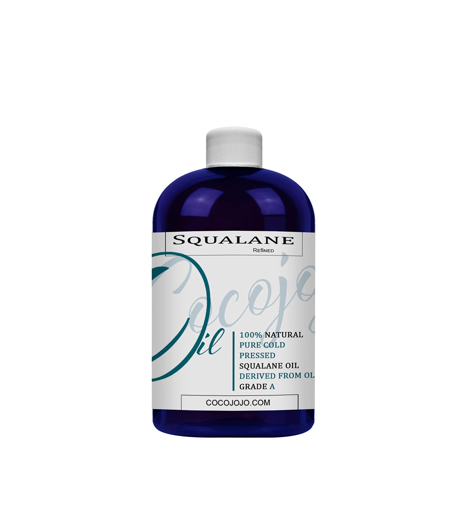 Dr Joe Lab 100% Pure Squalane Oil- Cold Pressed from Olives, Vegan & Undiluted - 8 oz Bottle for Skin, Hair & Cosmetics - Buy Online on GoSupps.com